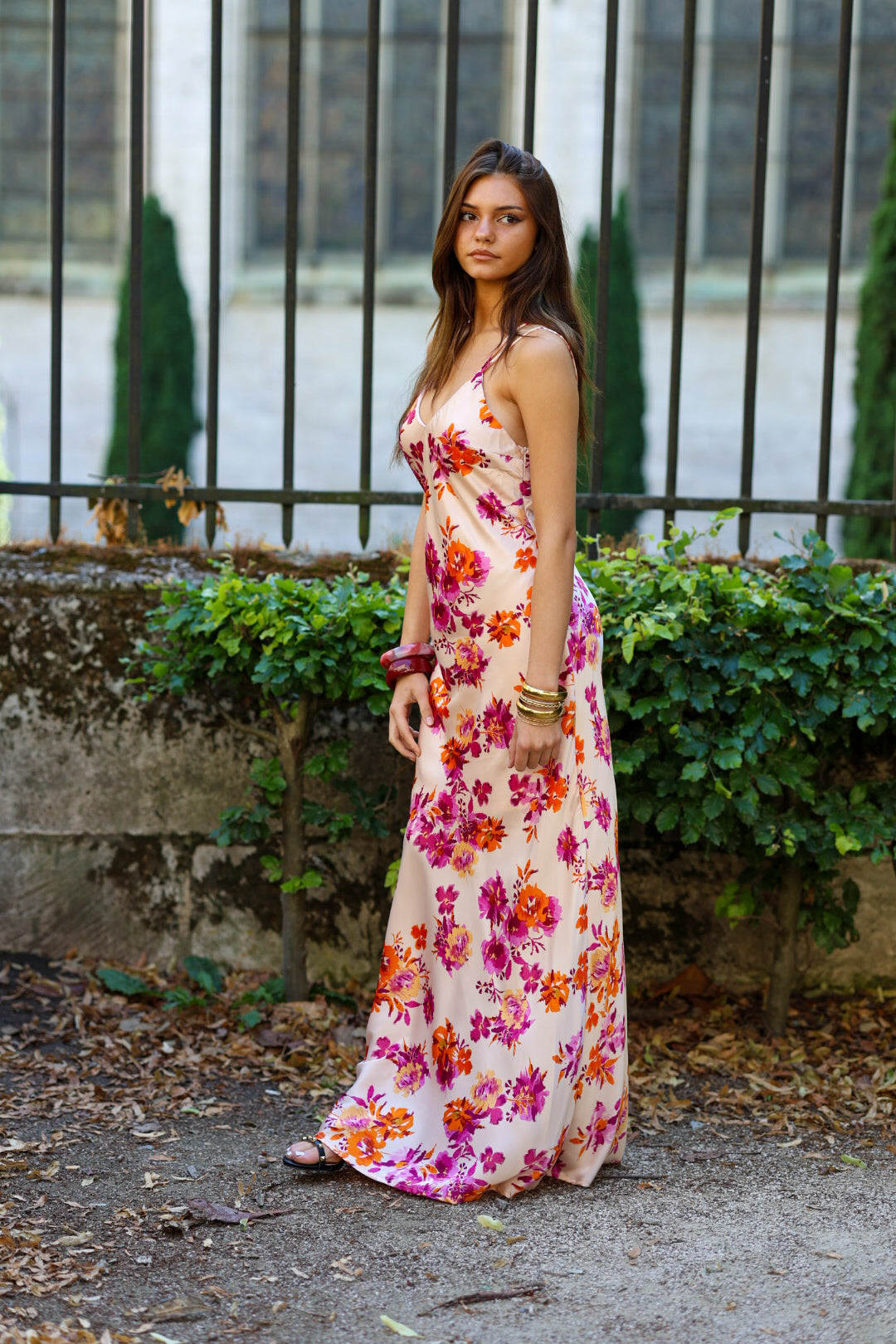 Robe longue « IRIS »