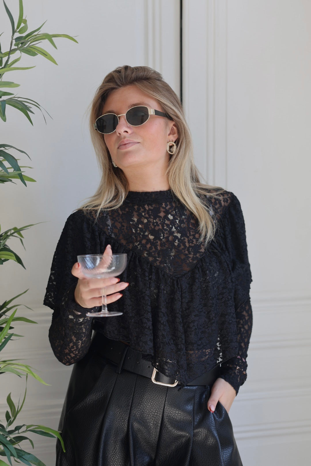 Top à dentelle "LOVIS"