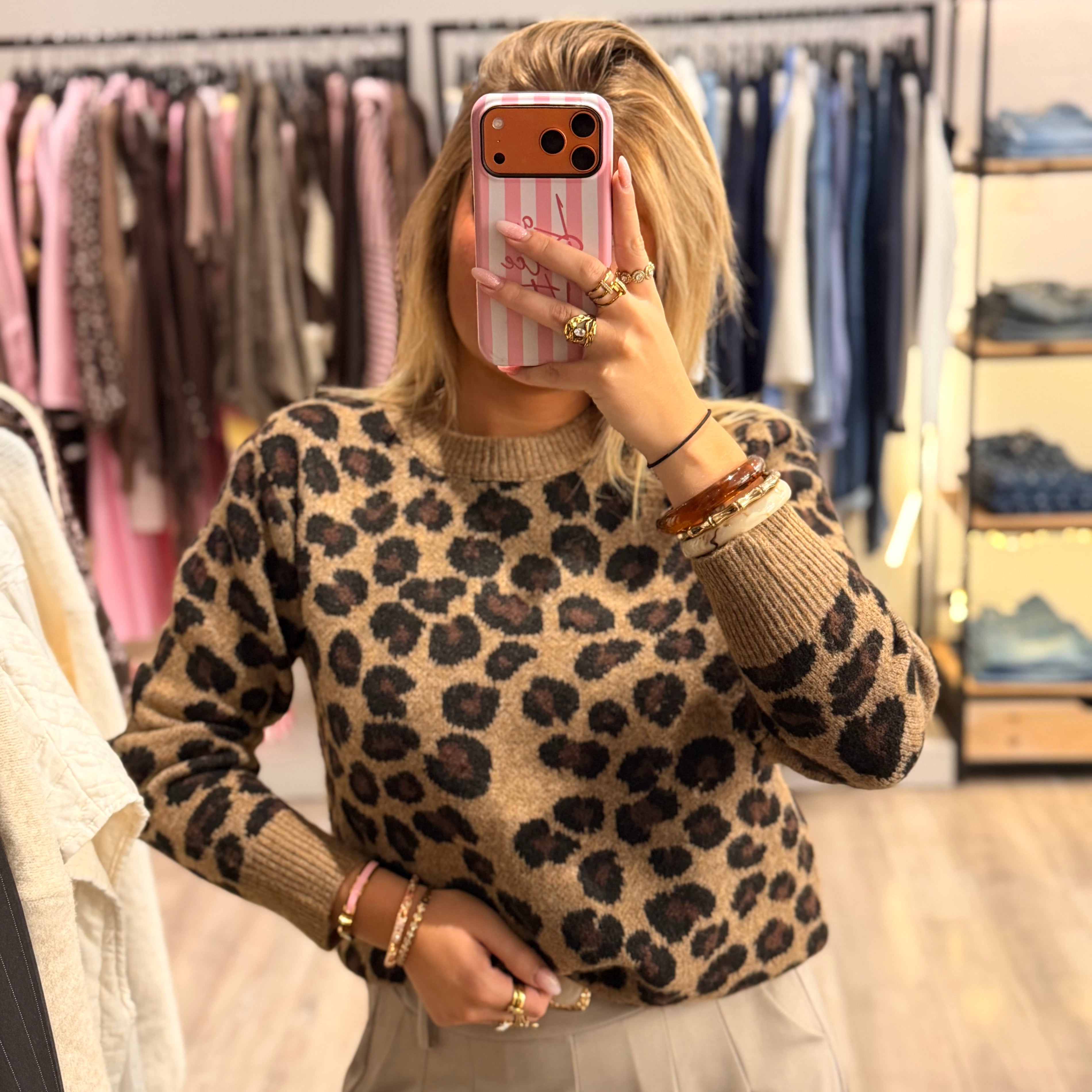 Pull léopard « NINA »