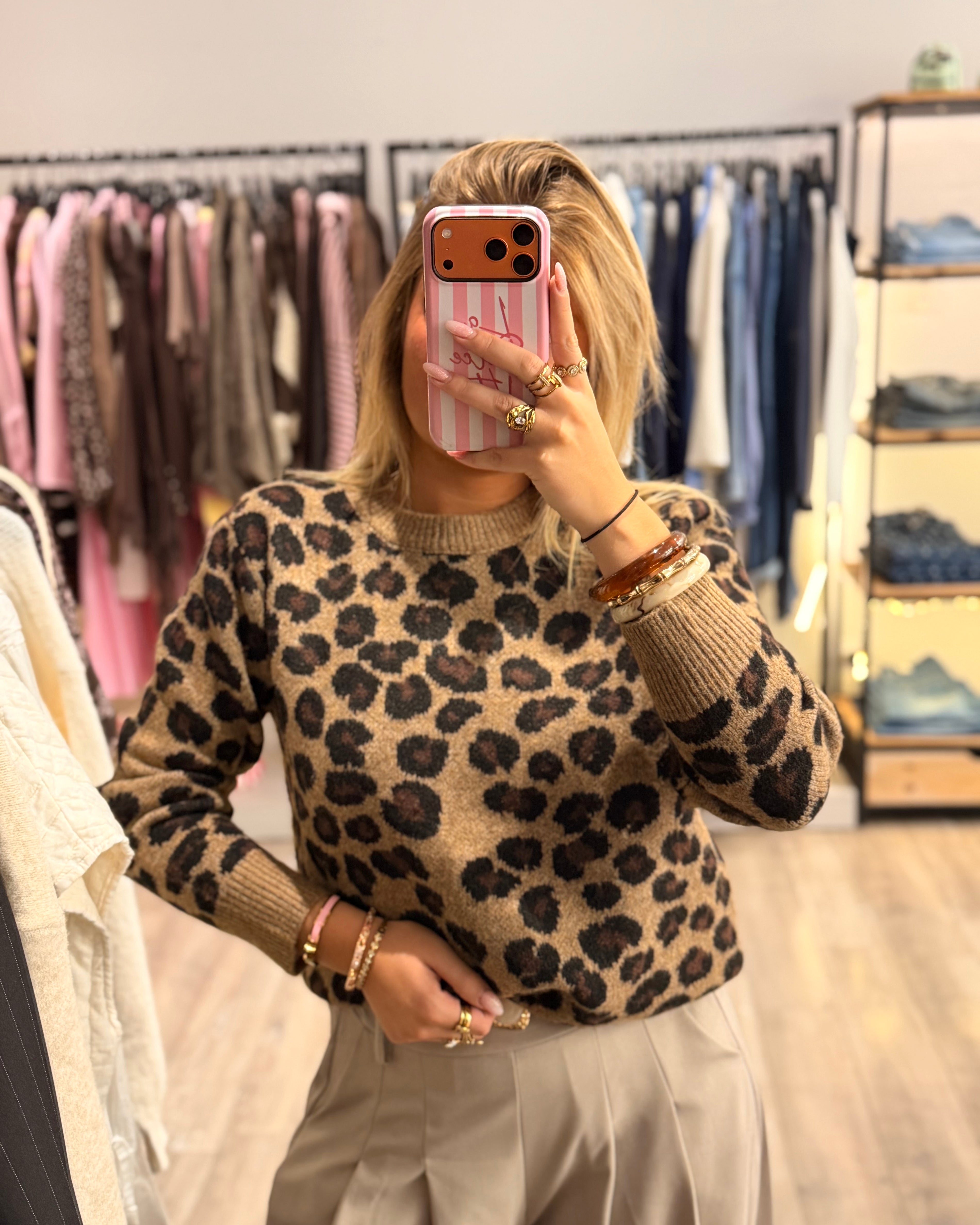 Pull léopard « NINA »