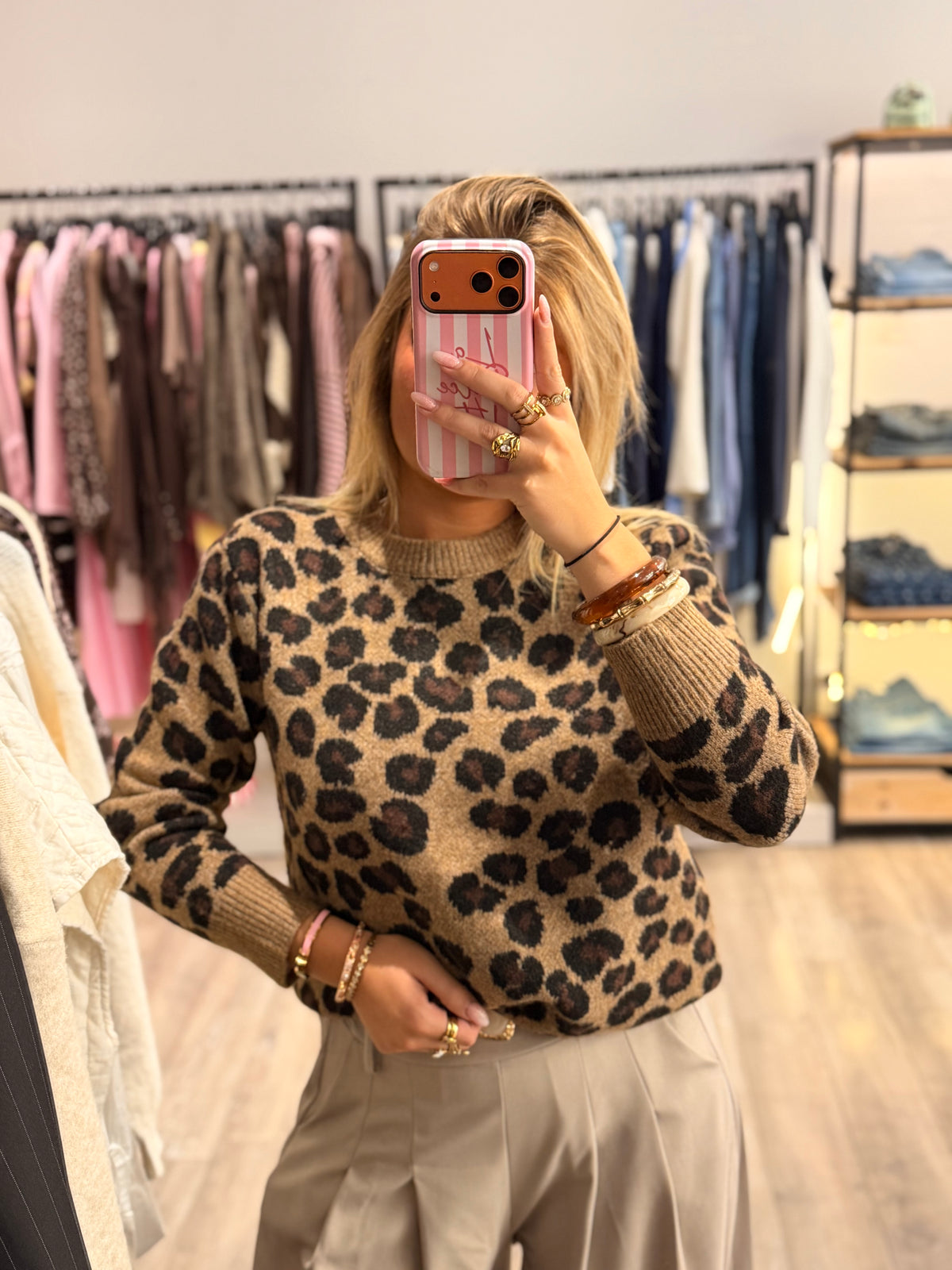 Pull léopard « NINA »