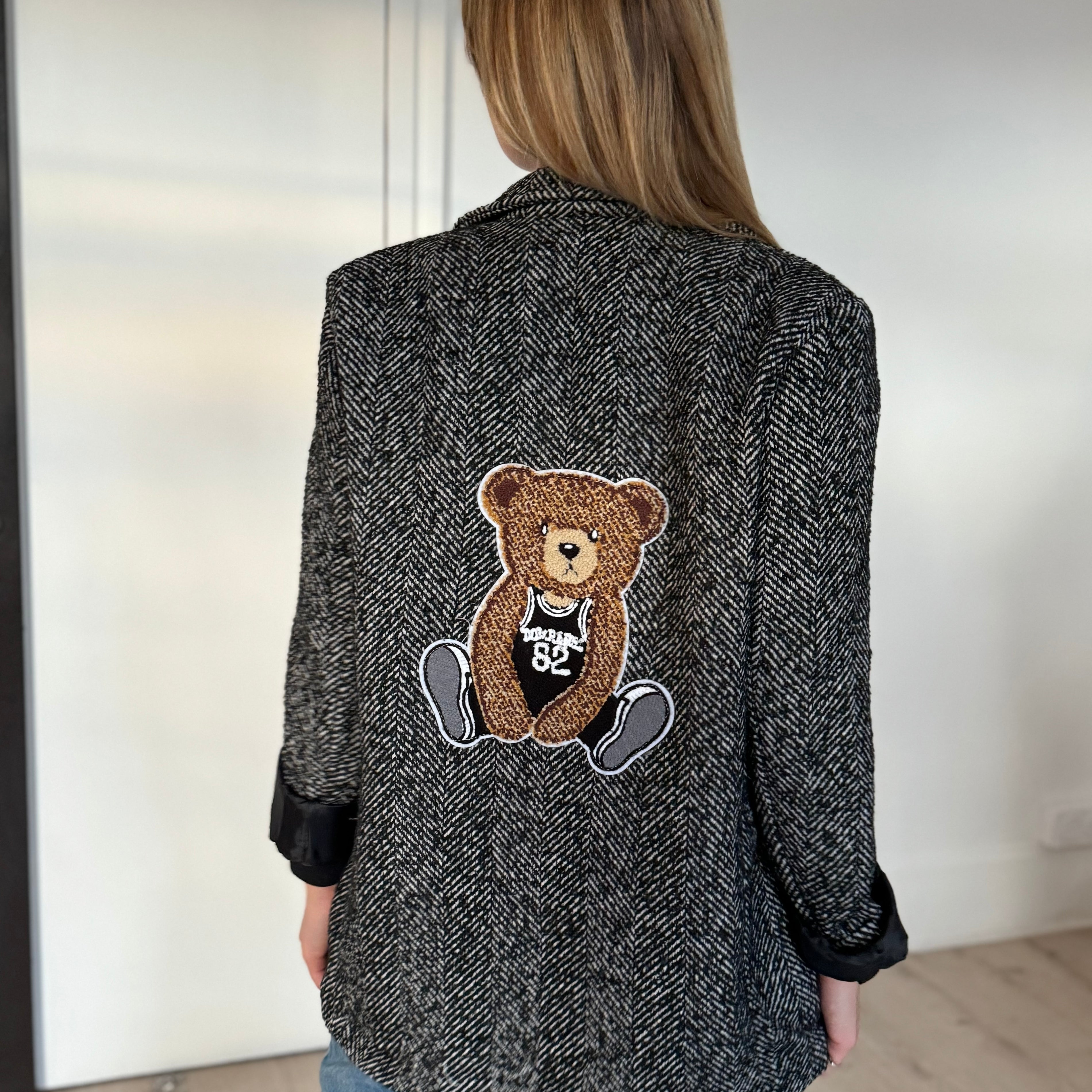 veste chevron nounours