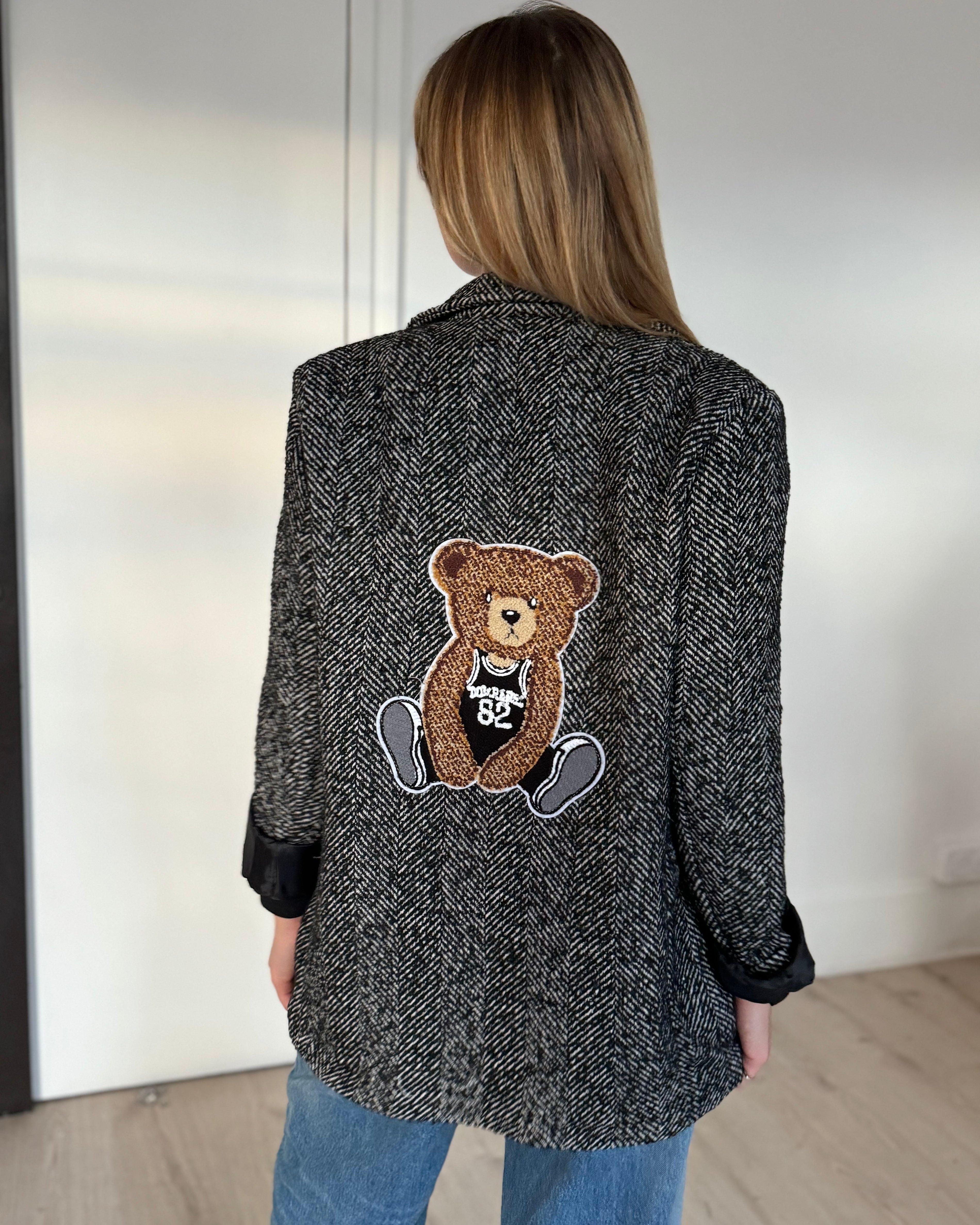 veste chevron nounours