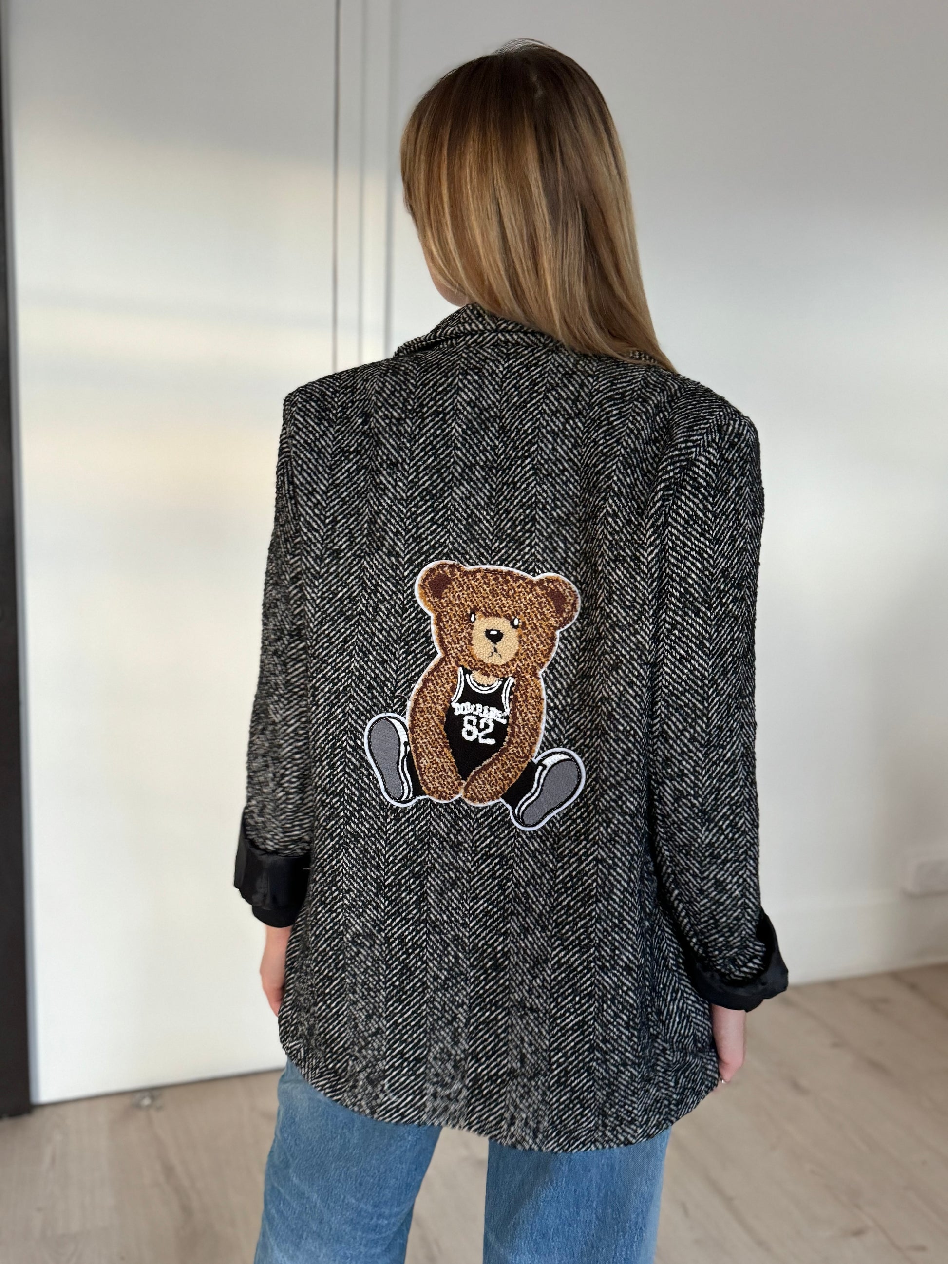 veste chevron nounours