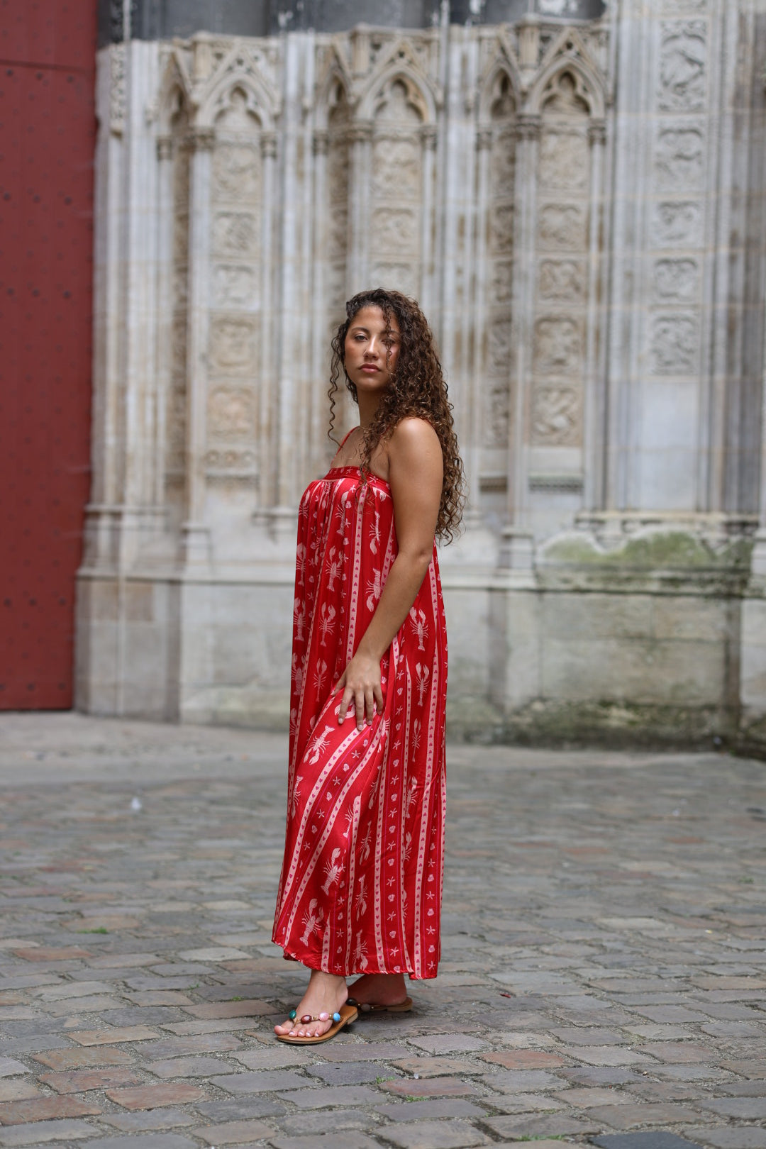 robe longue homard