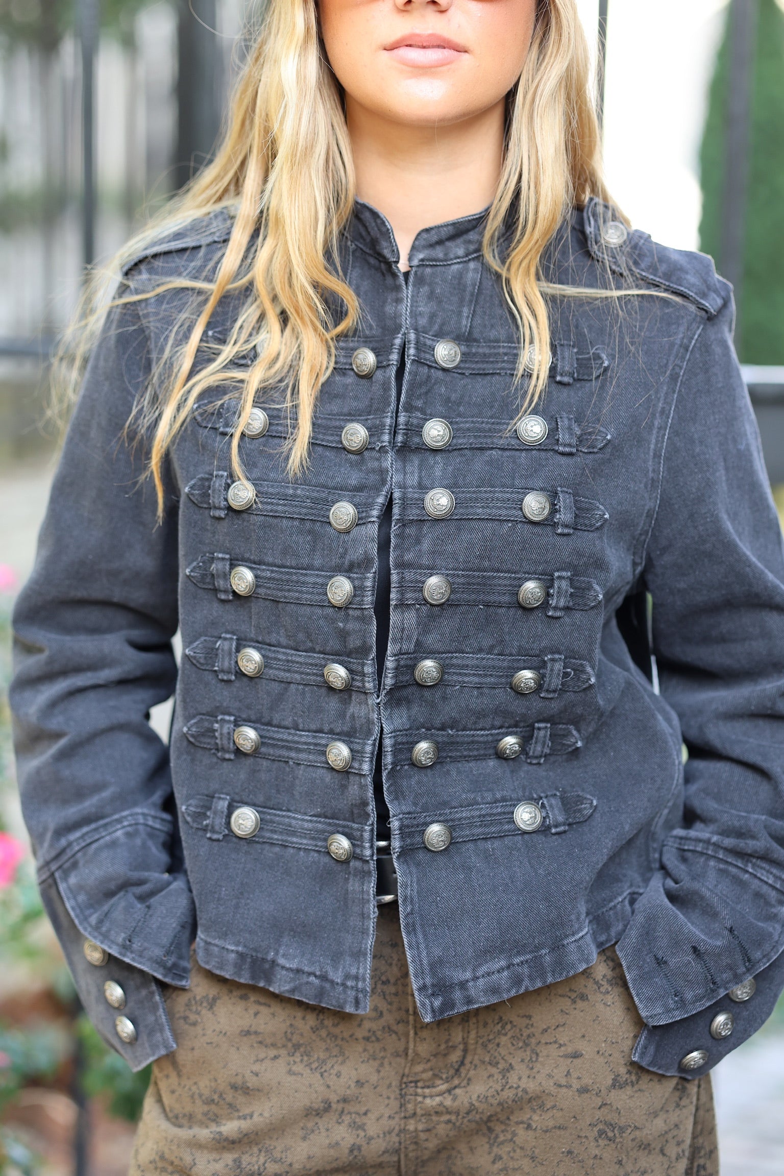 Veste en jeans "VICTORIENNE"