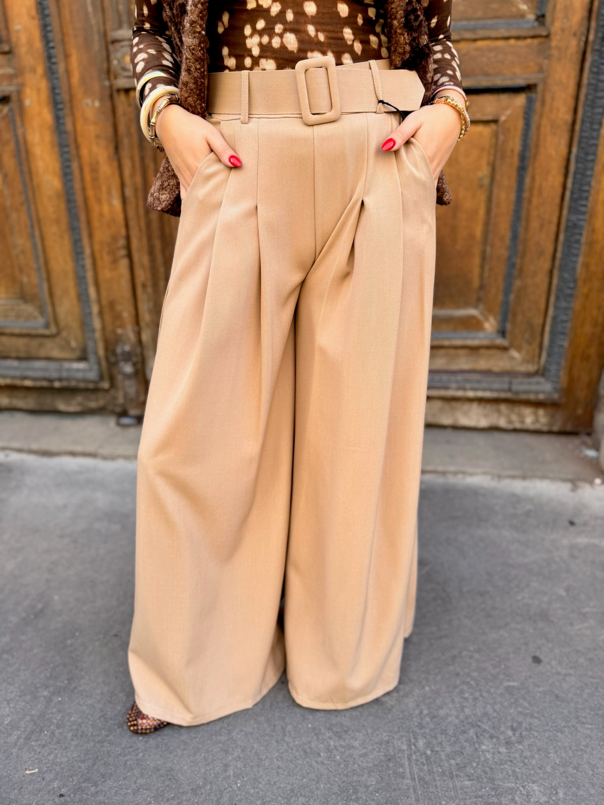 Pantalon de tailleur « PACO » uni