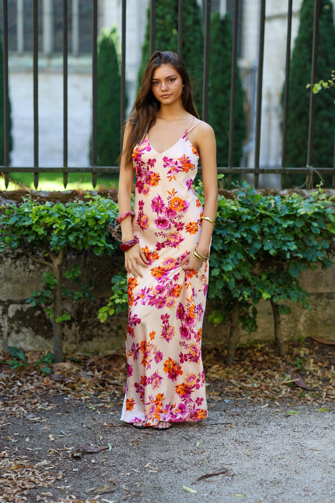 Robe longue « IRIS »