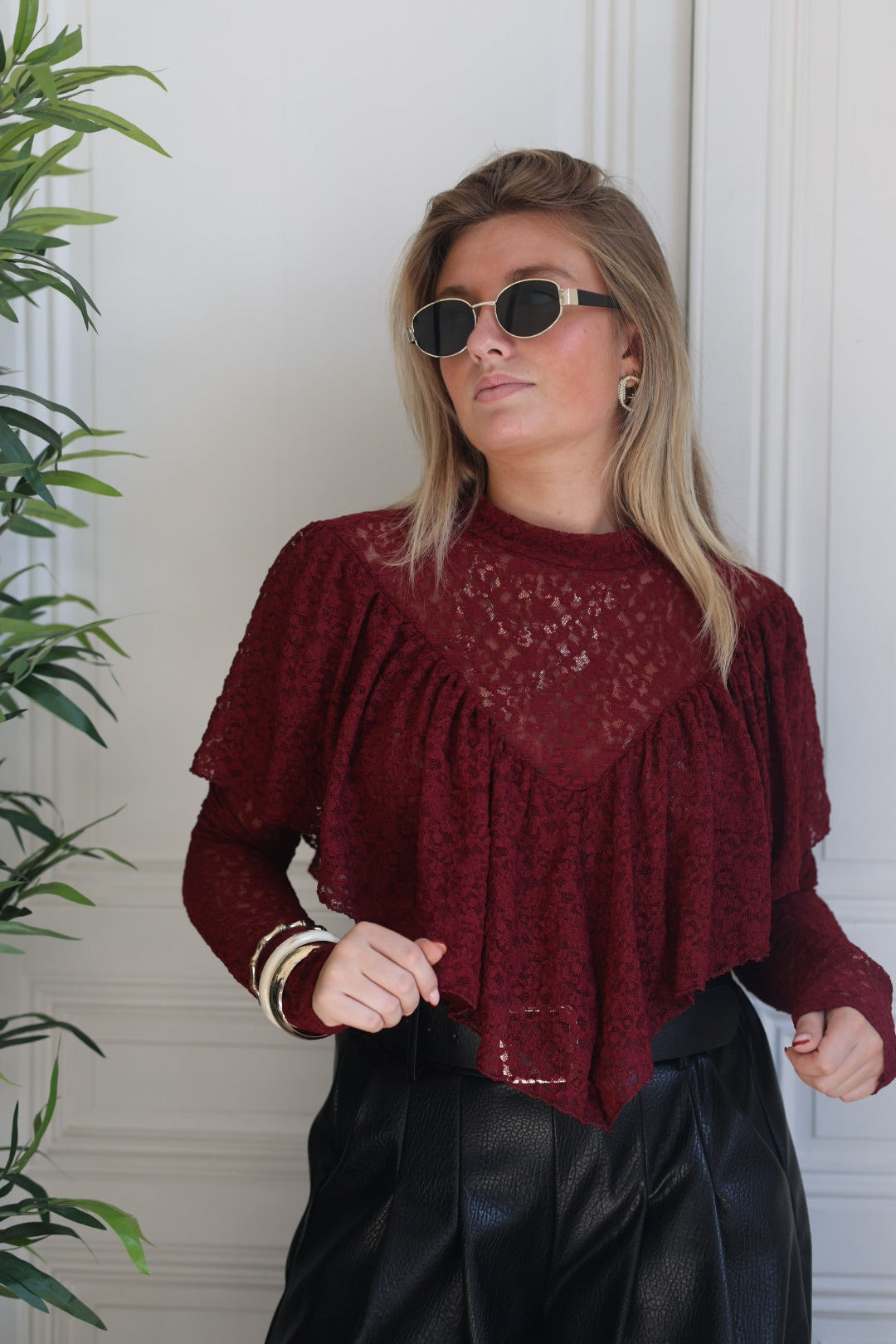 Top à dentelle "LOVIS"