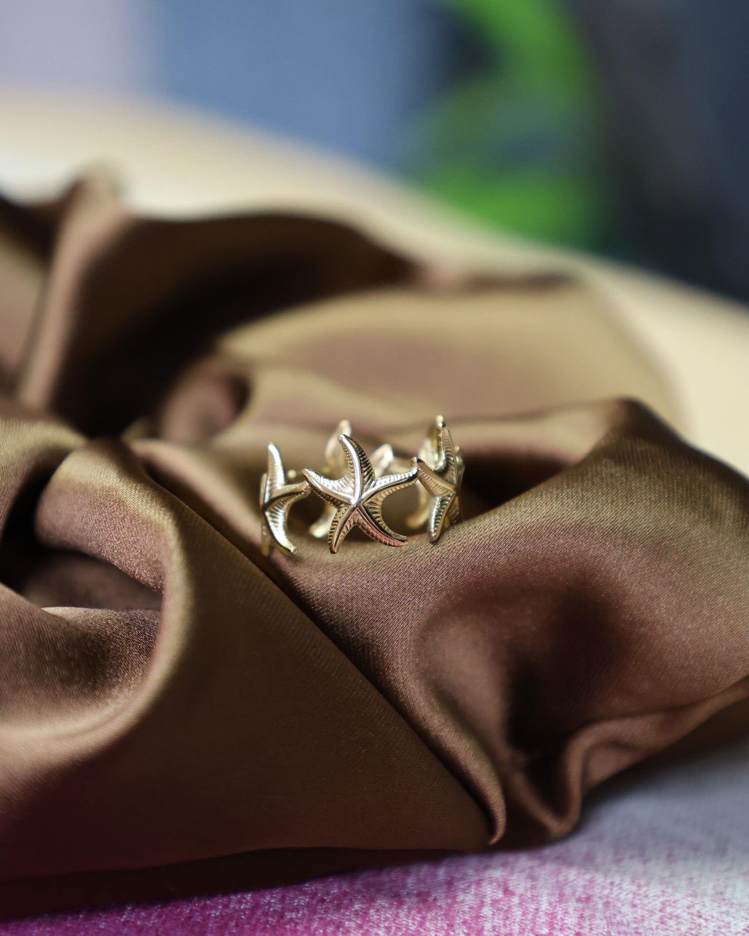 bague étoile de mer
