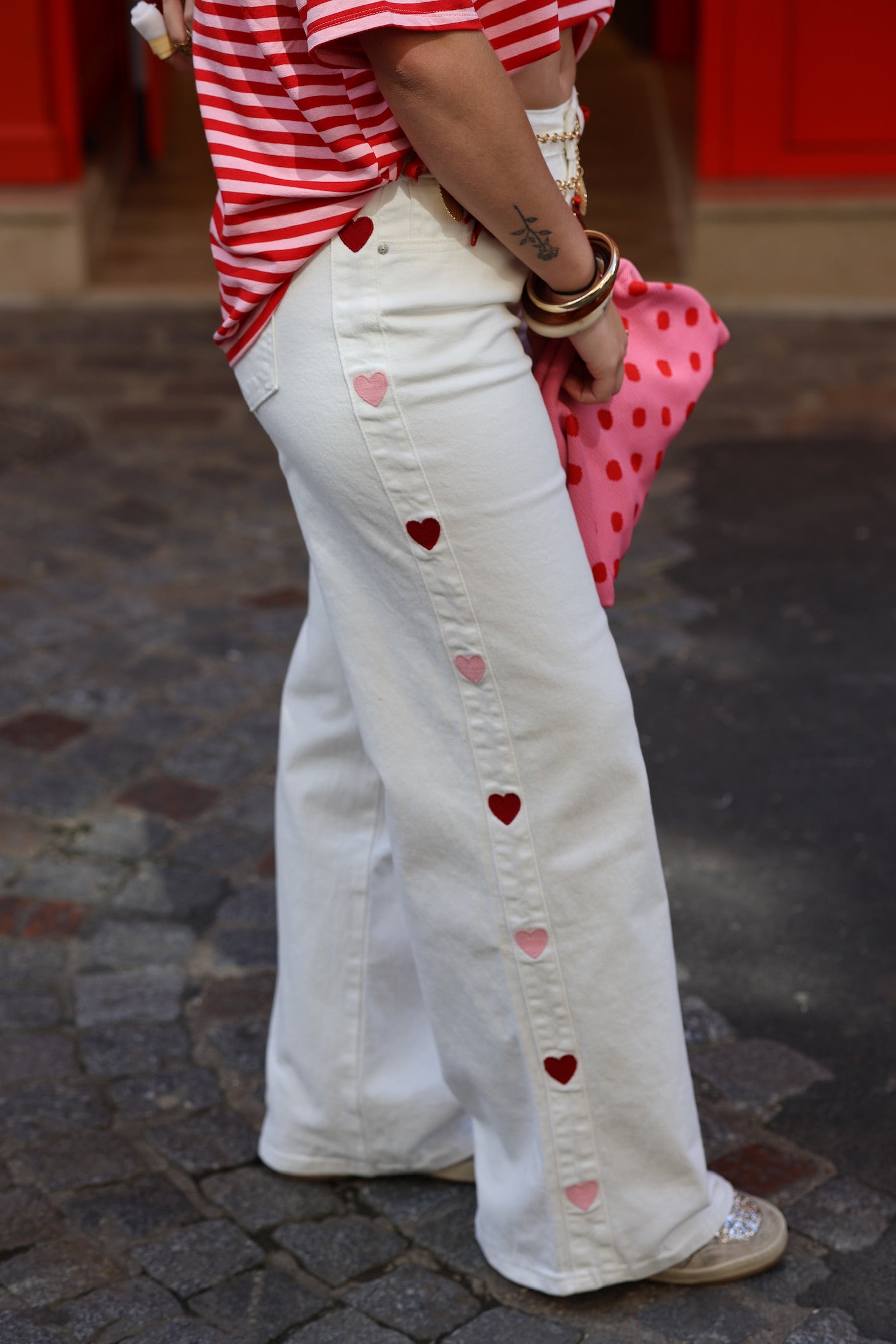 Jeans « red heart »