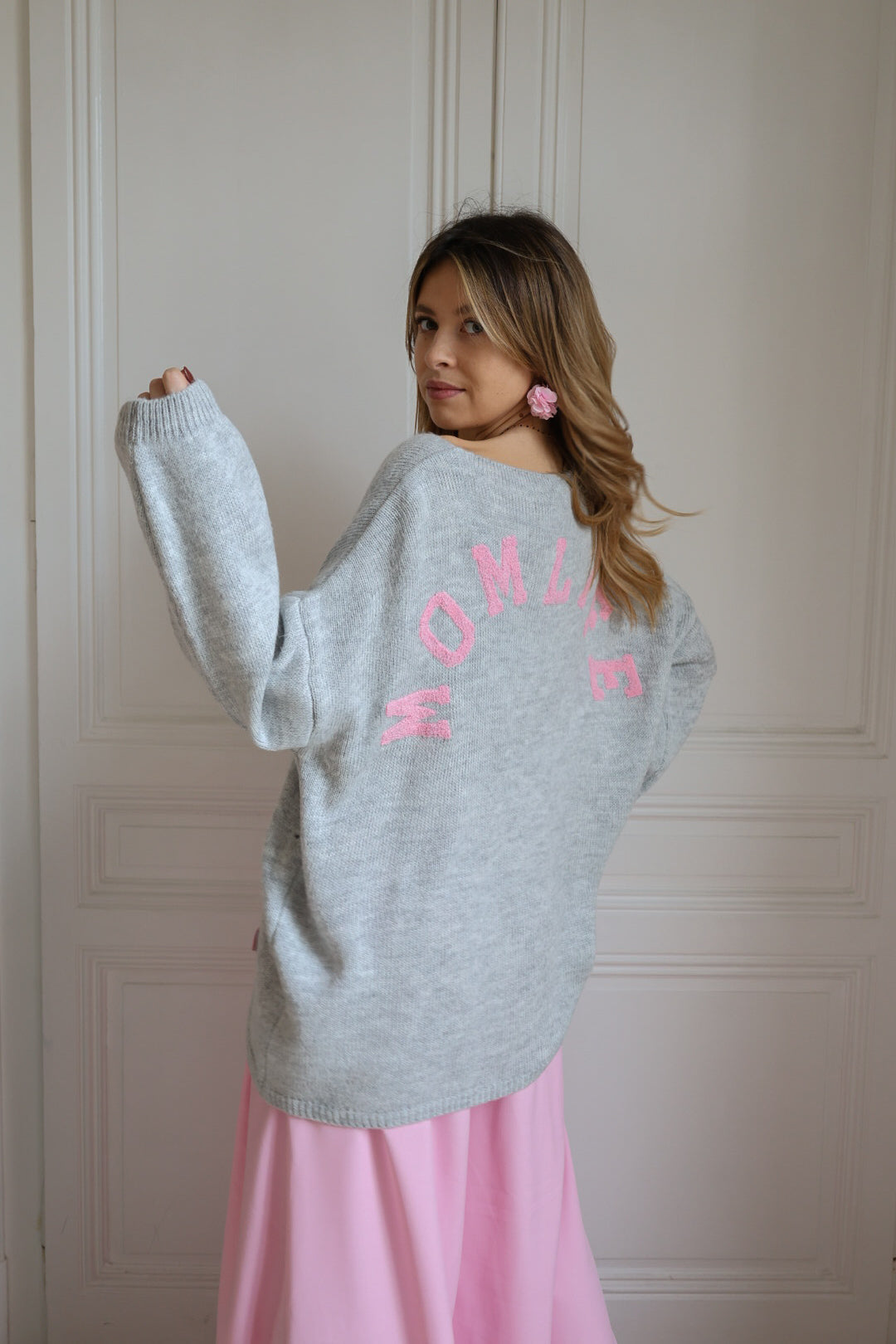 Pull "momlife" (grande taille)