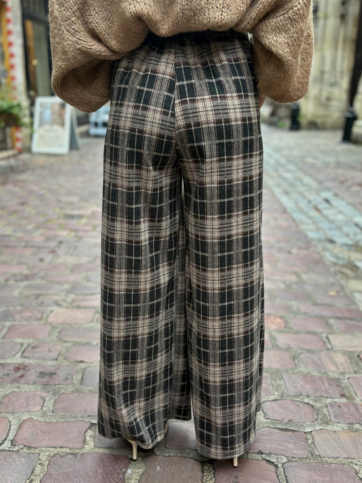 Pantalon PACO à carreaux