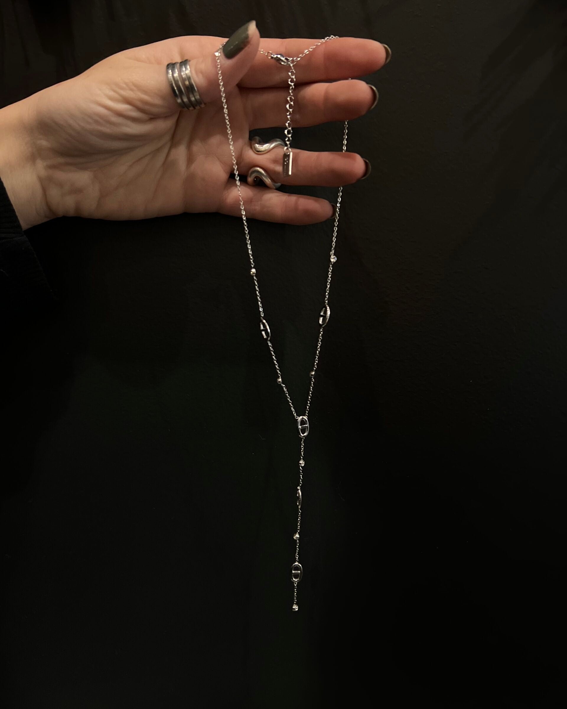 Collier "HER" fin court