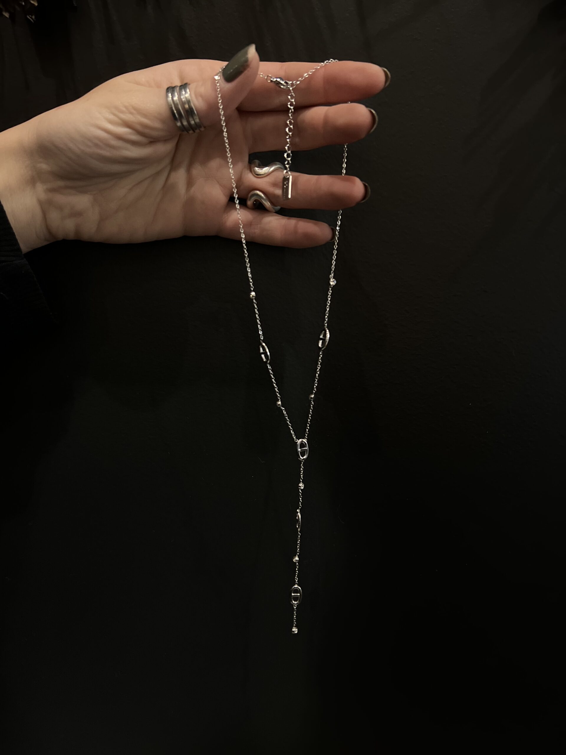 Collier "HER" fin court