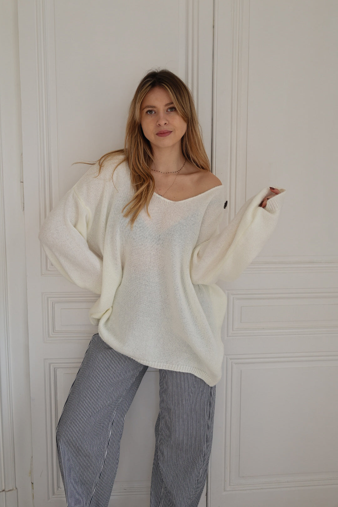 Pull "momlife" (grande taille)