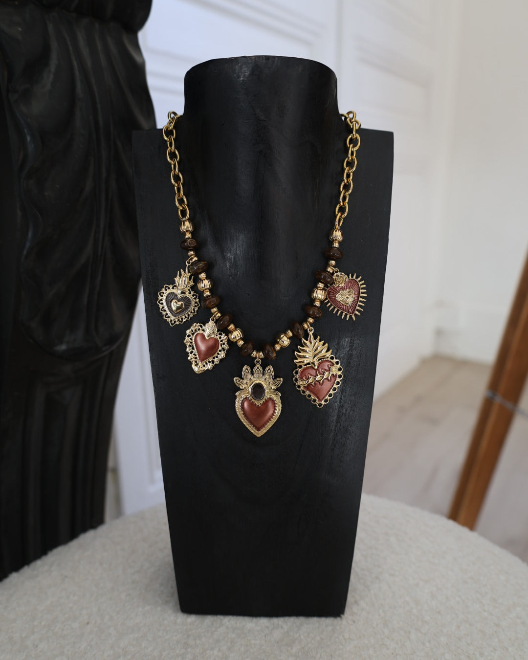 Collier « ex-voto » choco