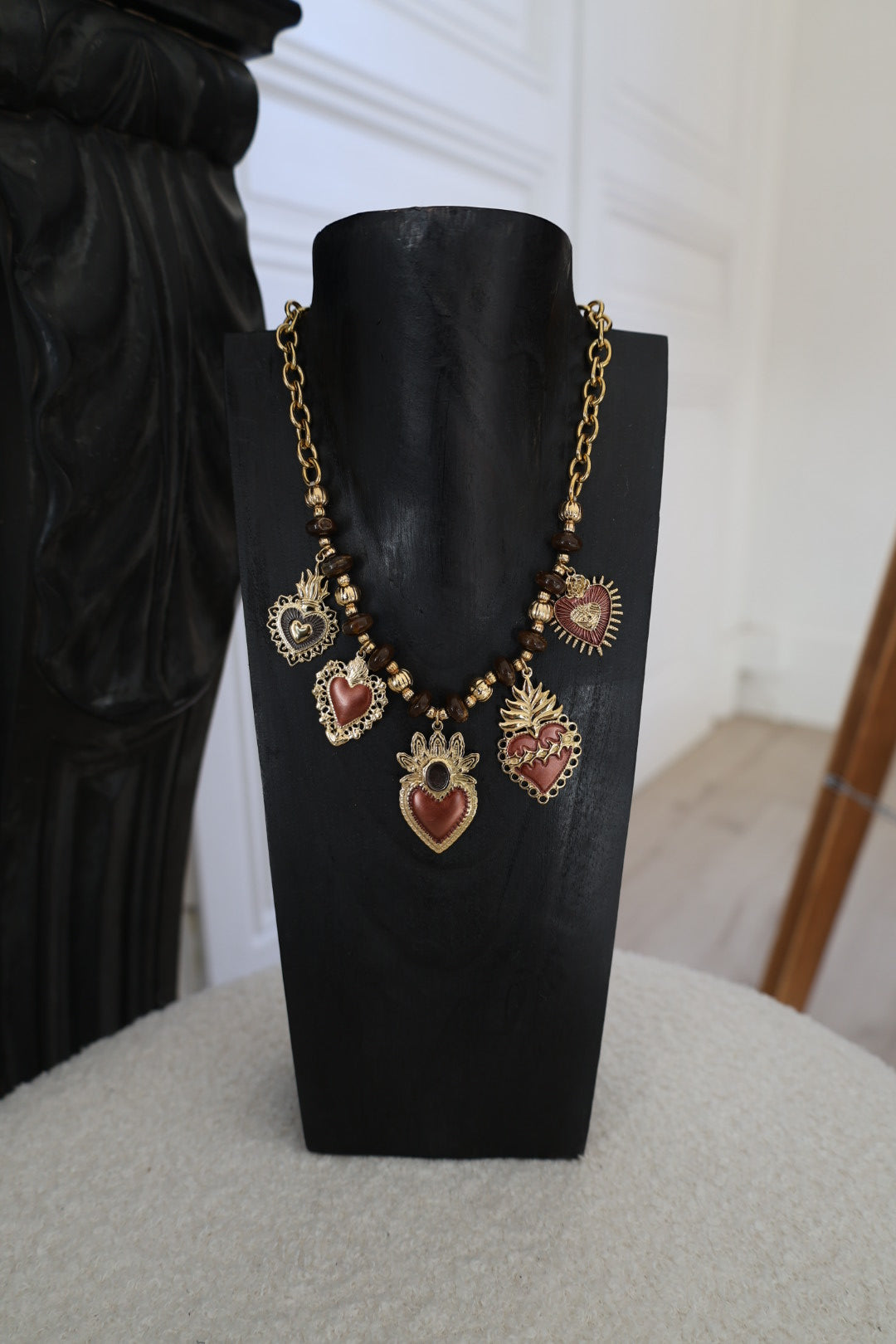 Collier « ex-voto » choco