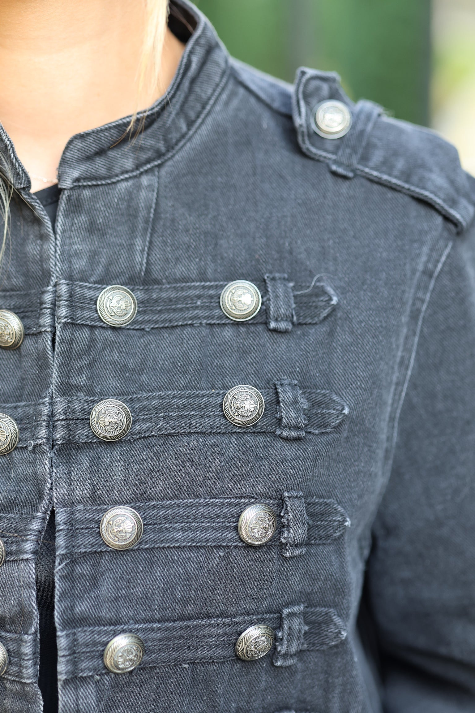 Veste en jeans "VICTORIENNE"