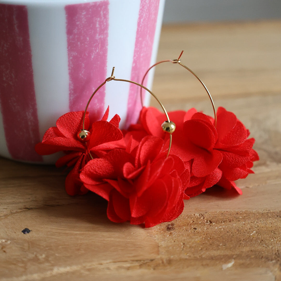 Boucles d'oreilles "FLORA"