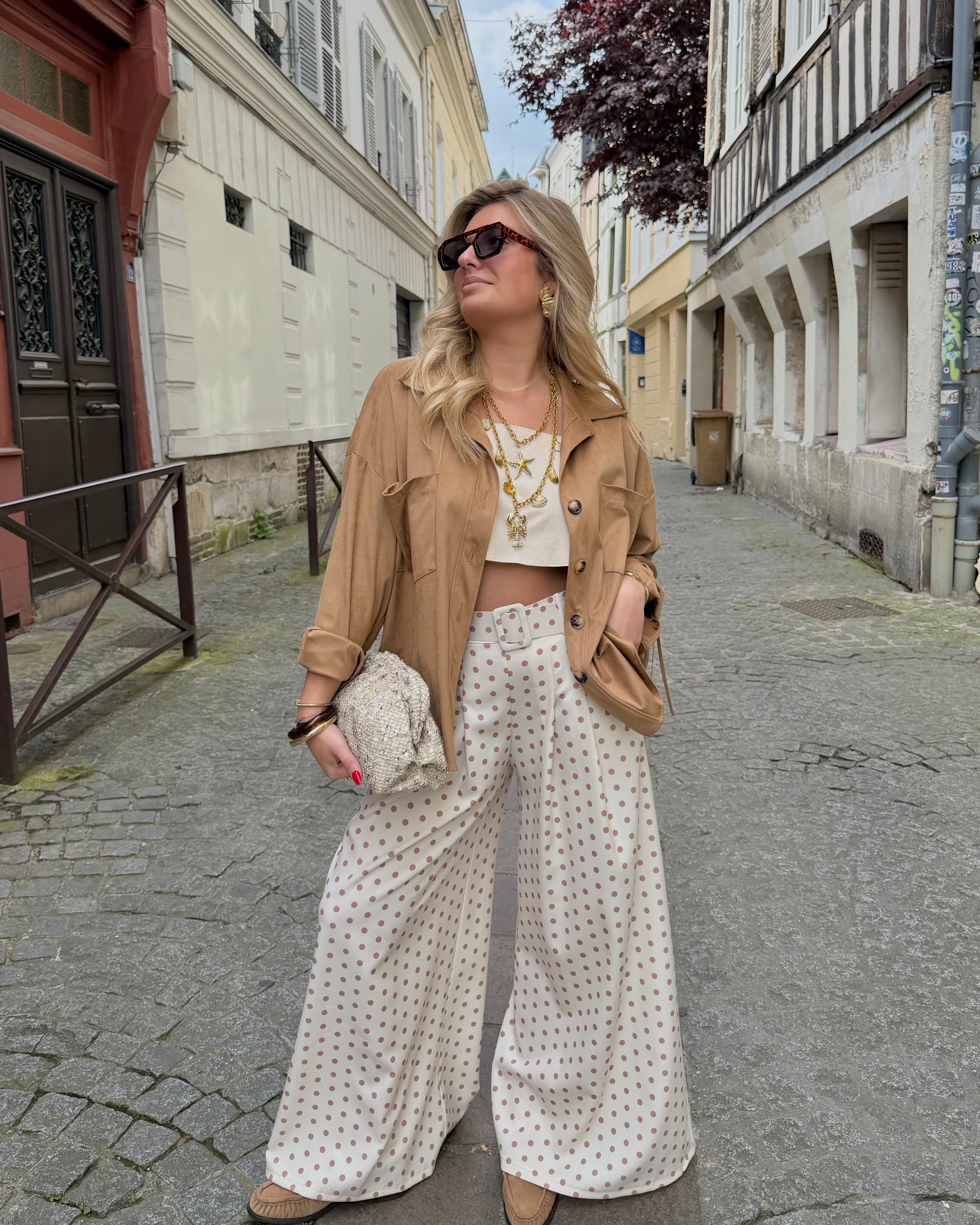 Chemise à franges