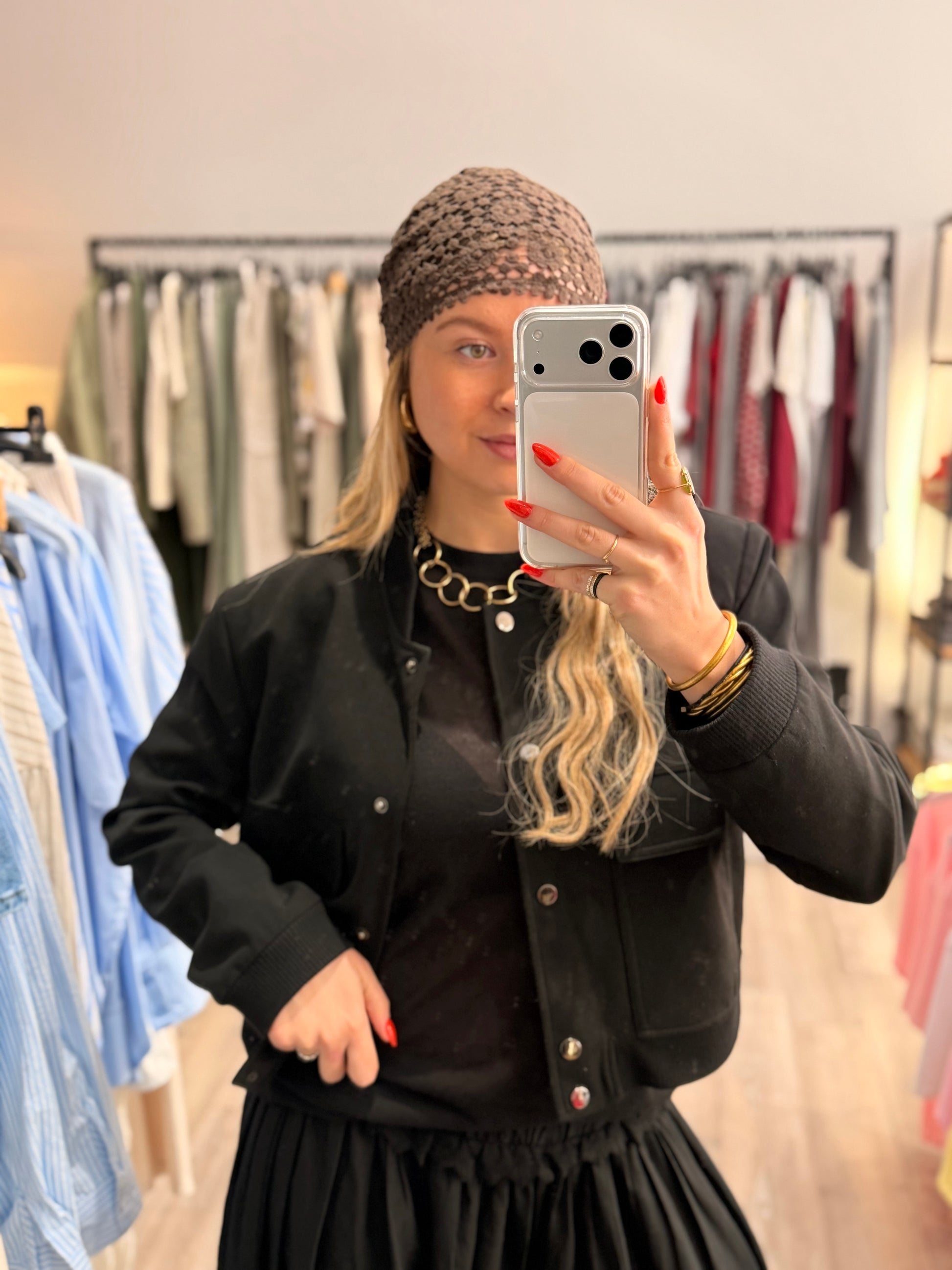 Foulard en crochet