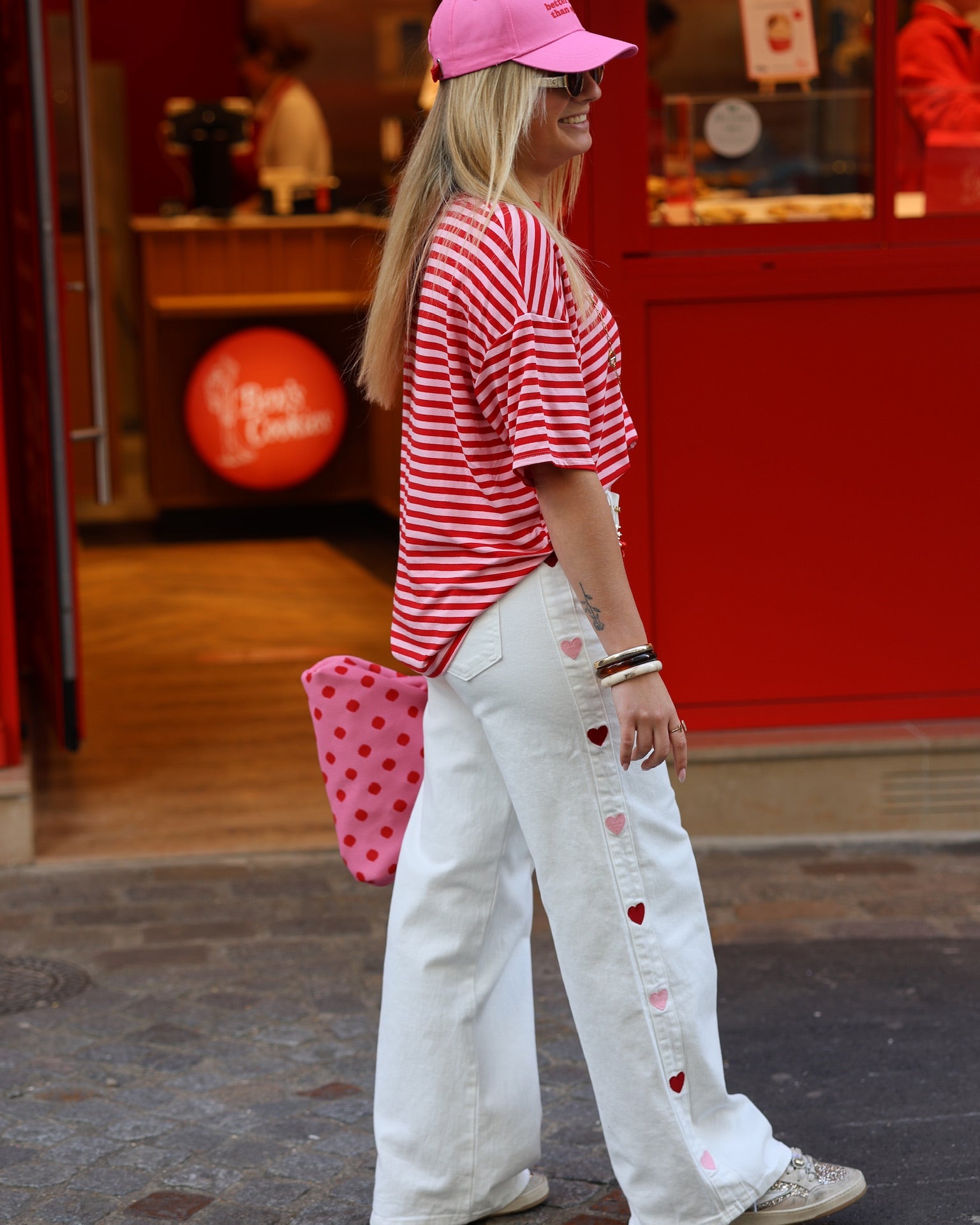 Jeans « red heart »