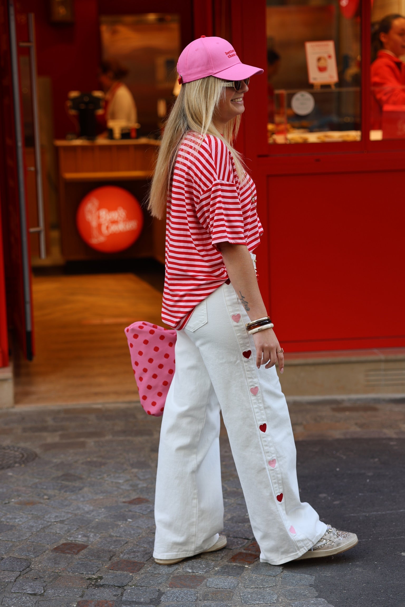 Jeans « red heart »