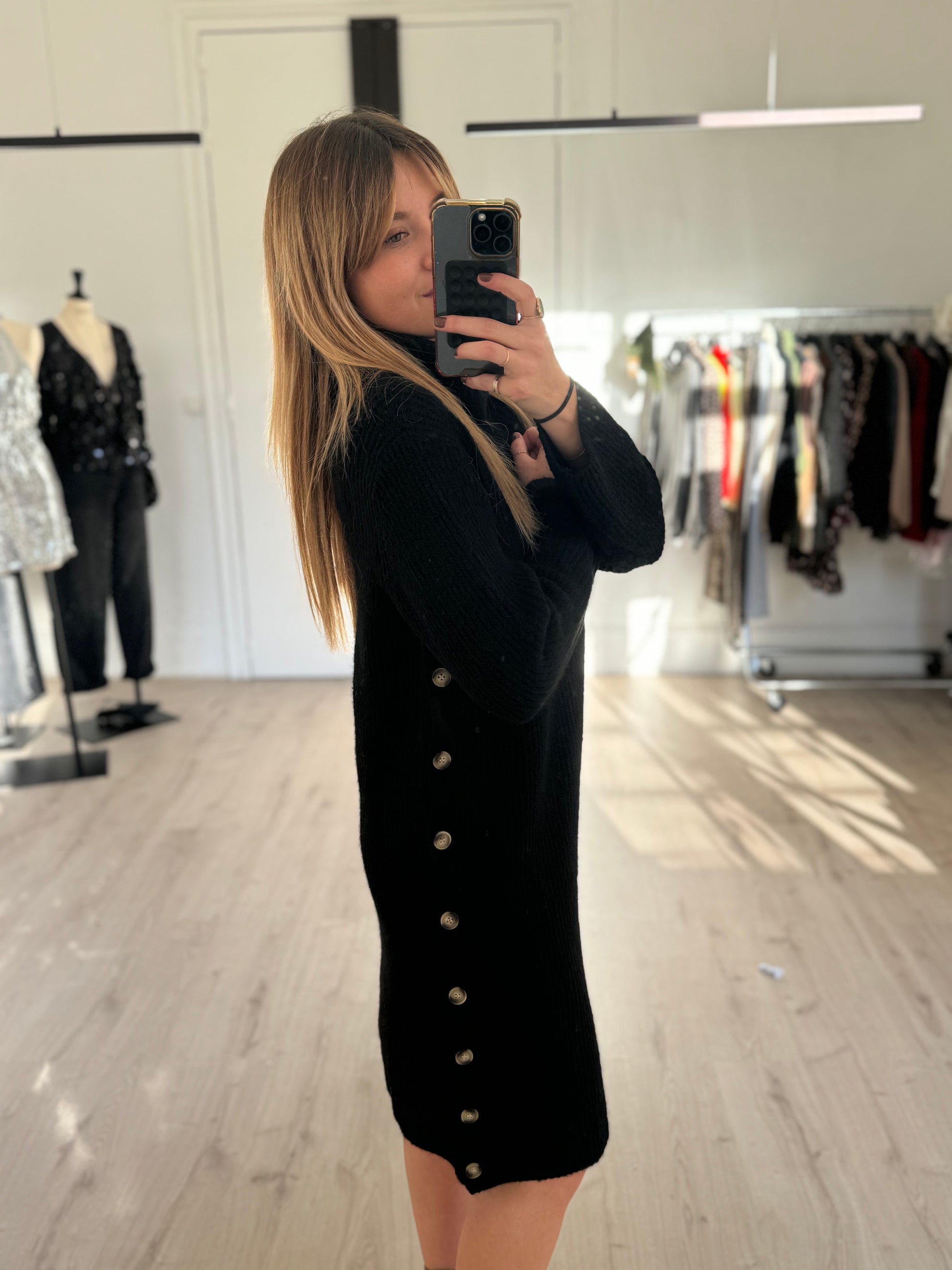 Robe pull courte