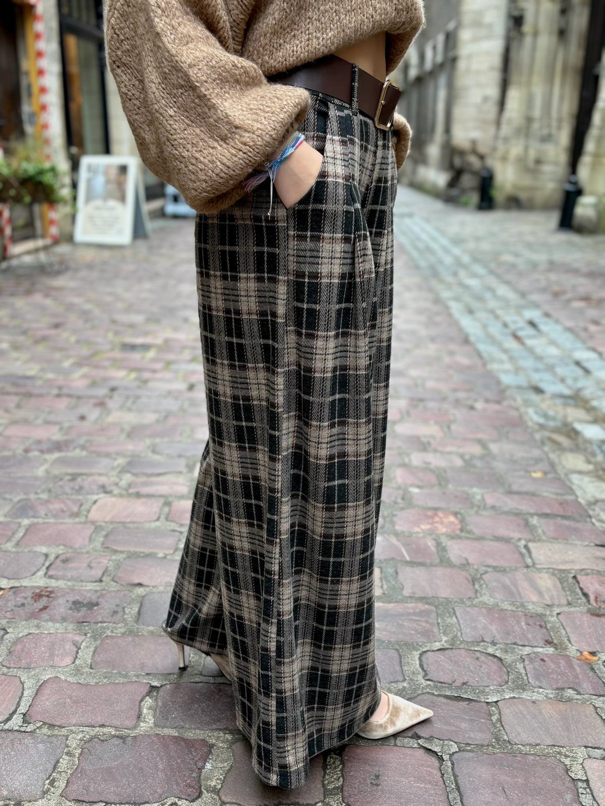 Pantalon PACO à carreaux