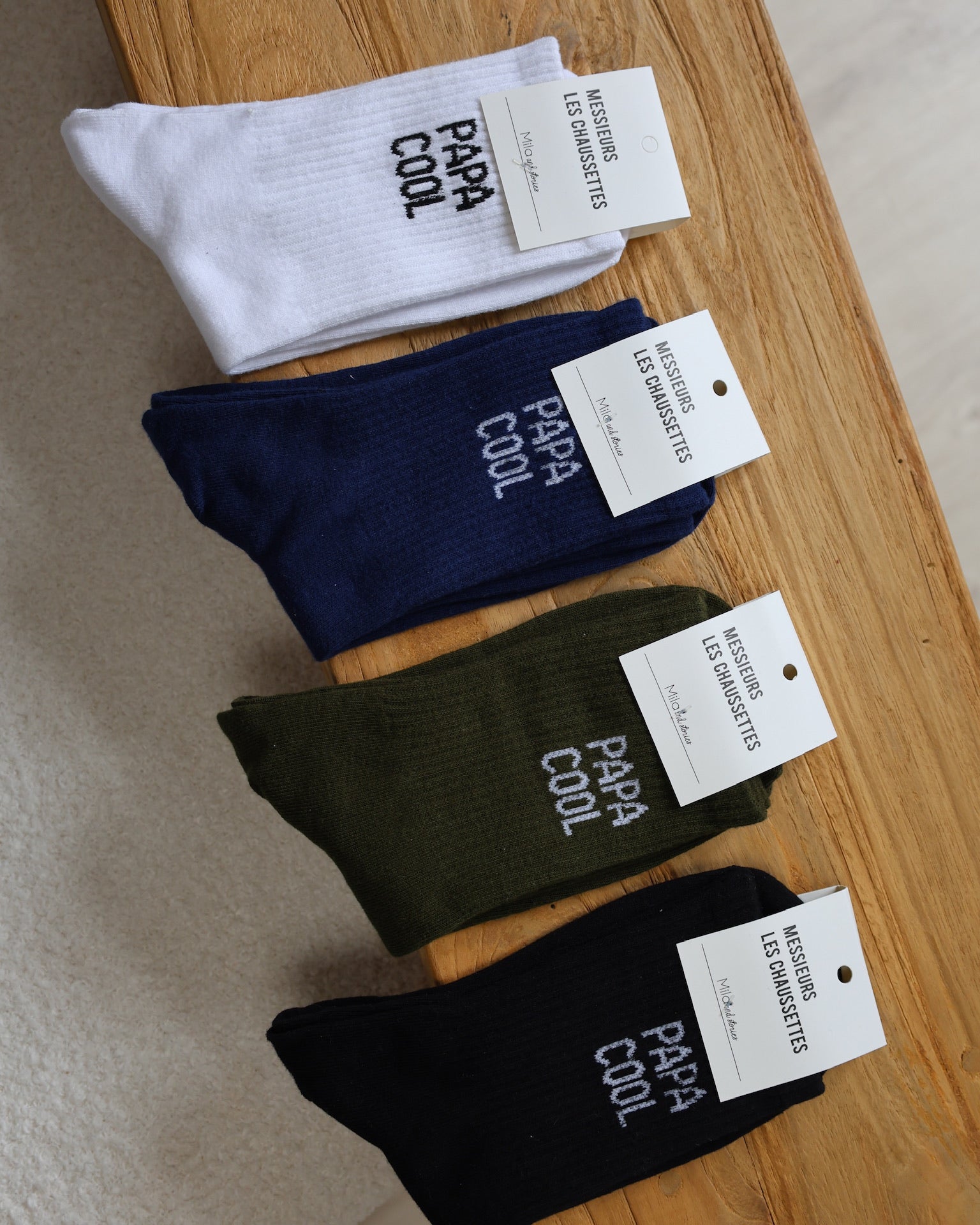 chaussettes "papa cool"