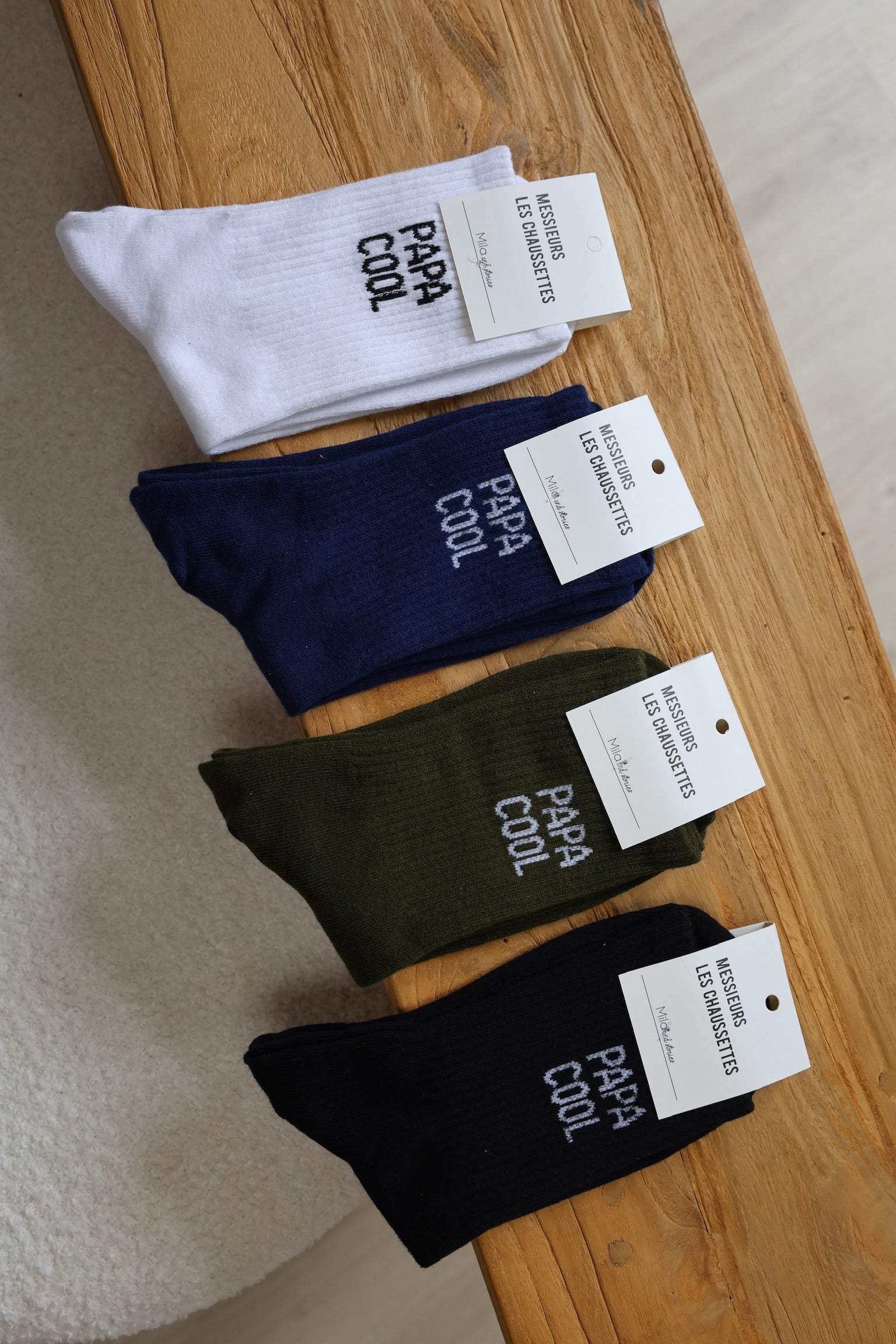 chaussettes "papa cool"