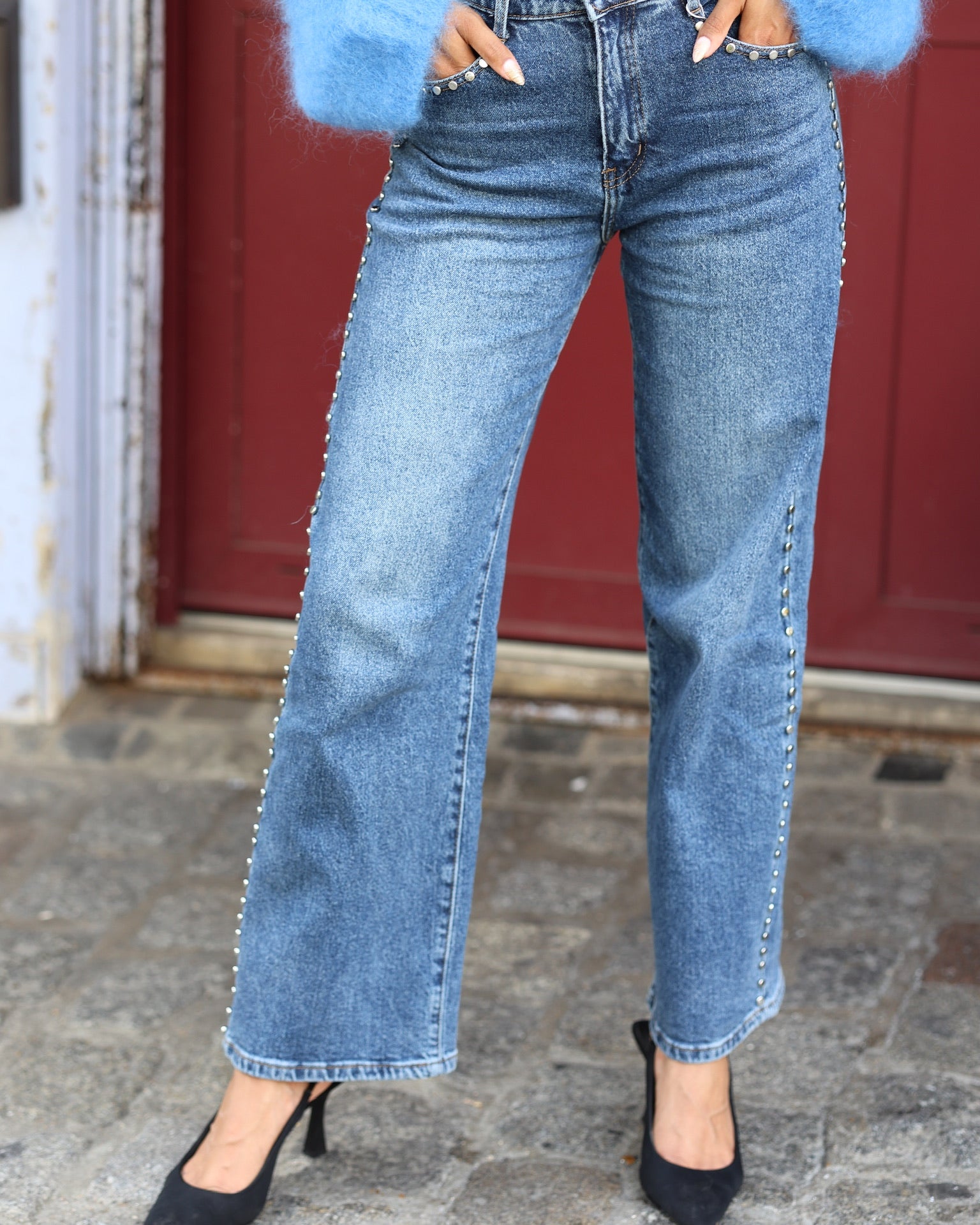 Jeans à clou
