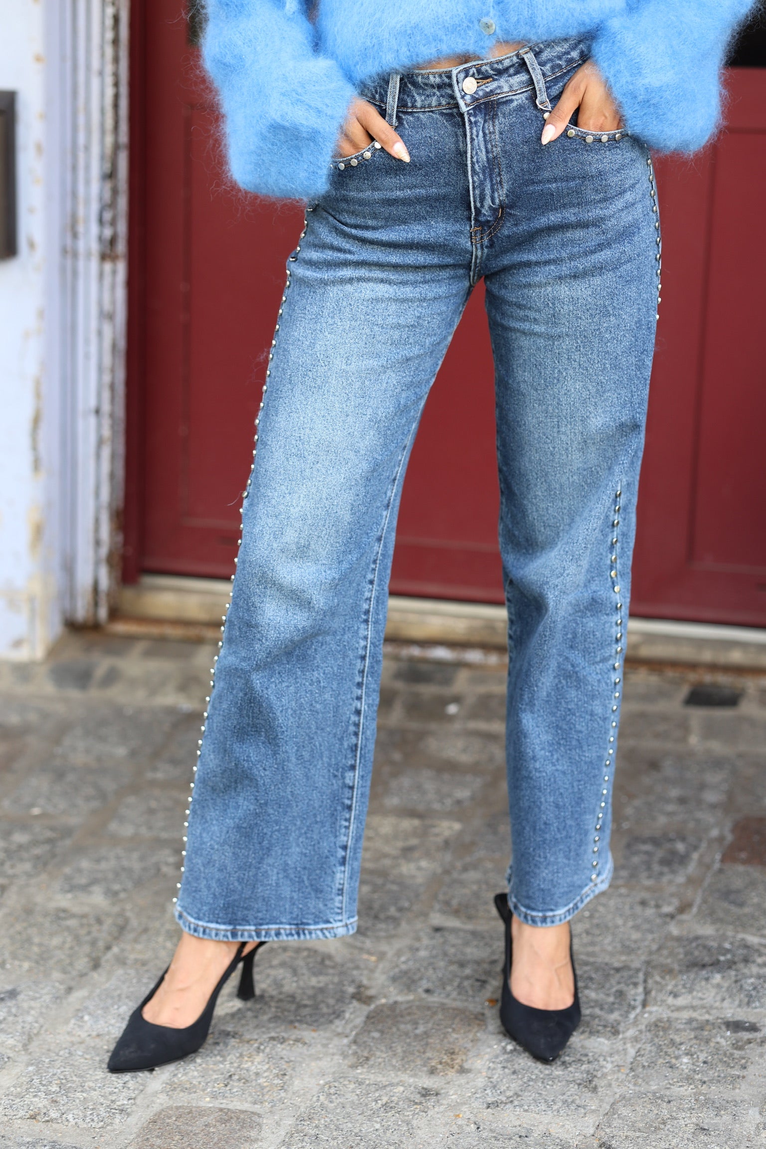 Jeans à clou