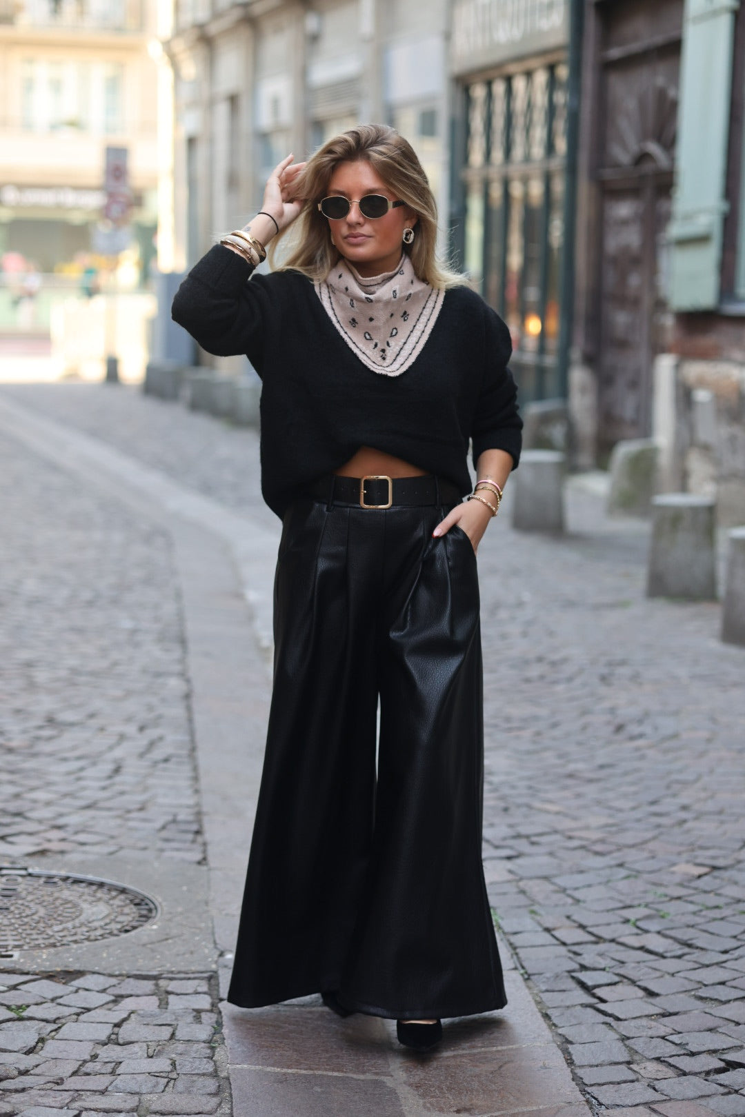 Pantalon "PACO" simili
