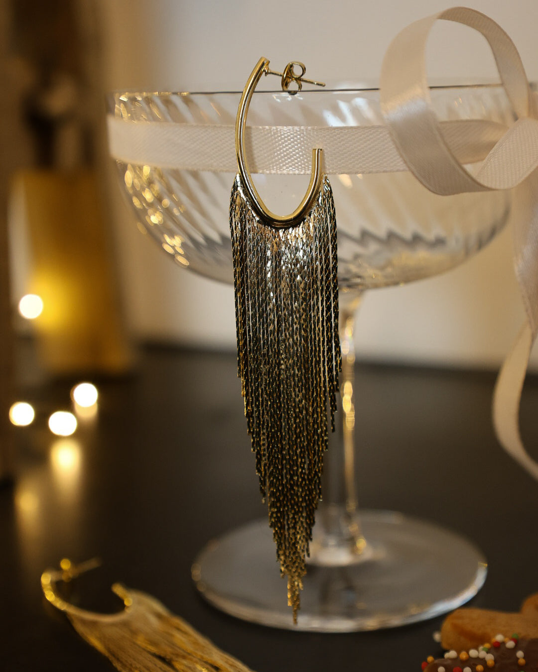 Boucles d'oreilles à franges