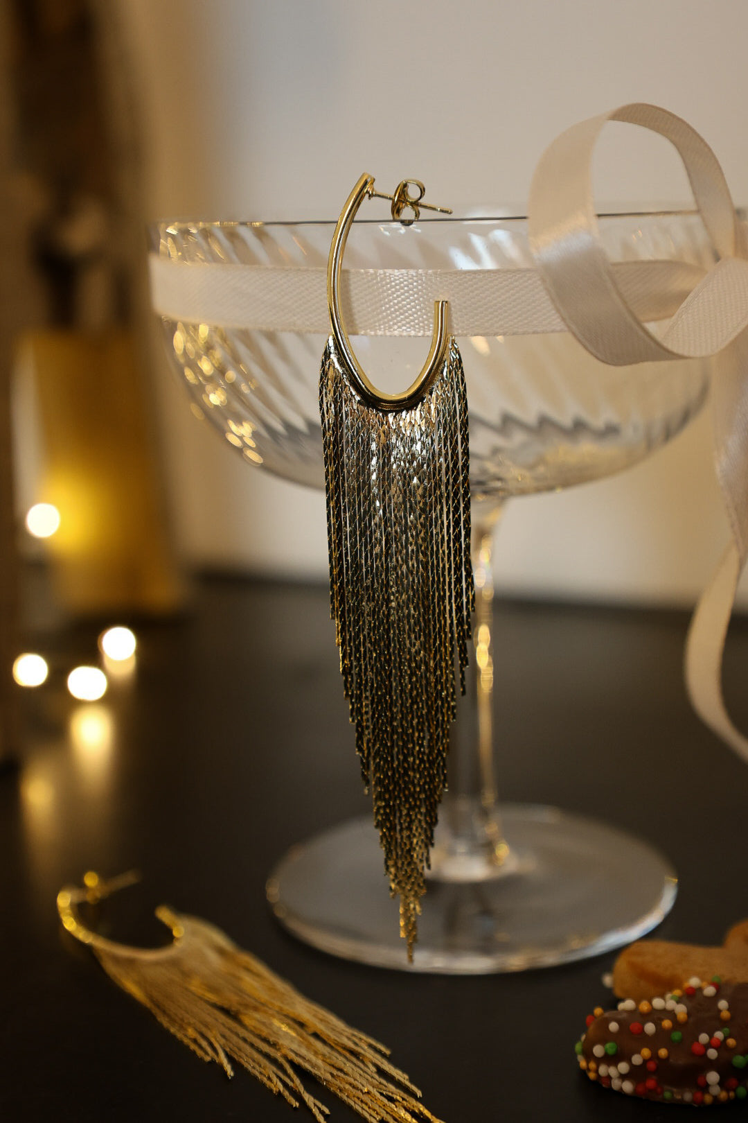 Boucles d'oreilles à franges