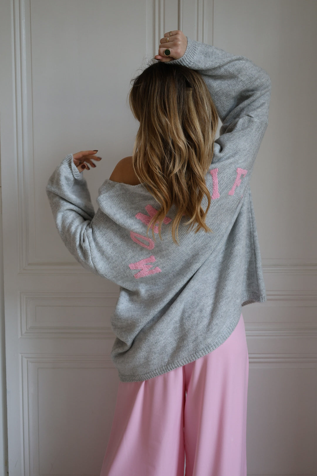 Pull "momlife" (grande taille)