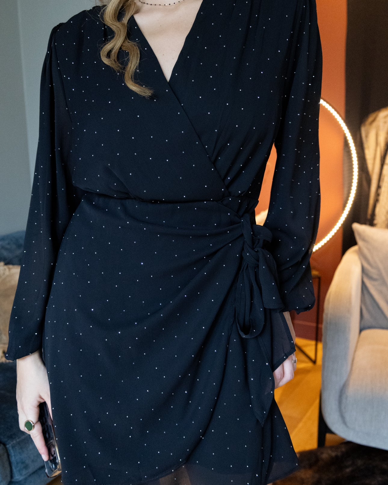 Robe « STELLA » à strass