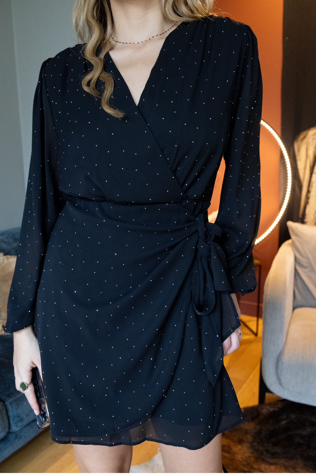 Robe « STELLA » à strass