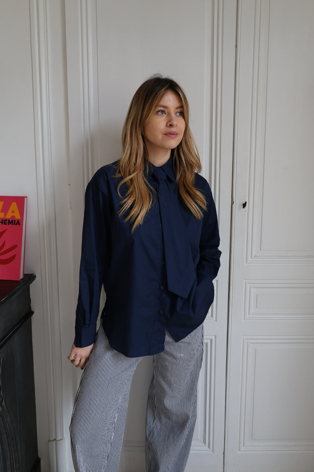 chemise cravate