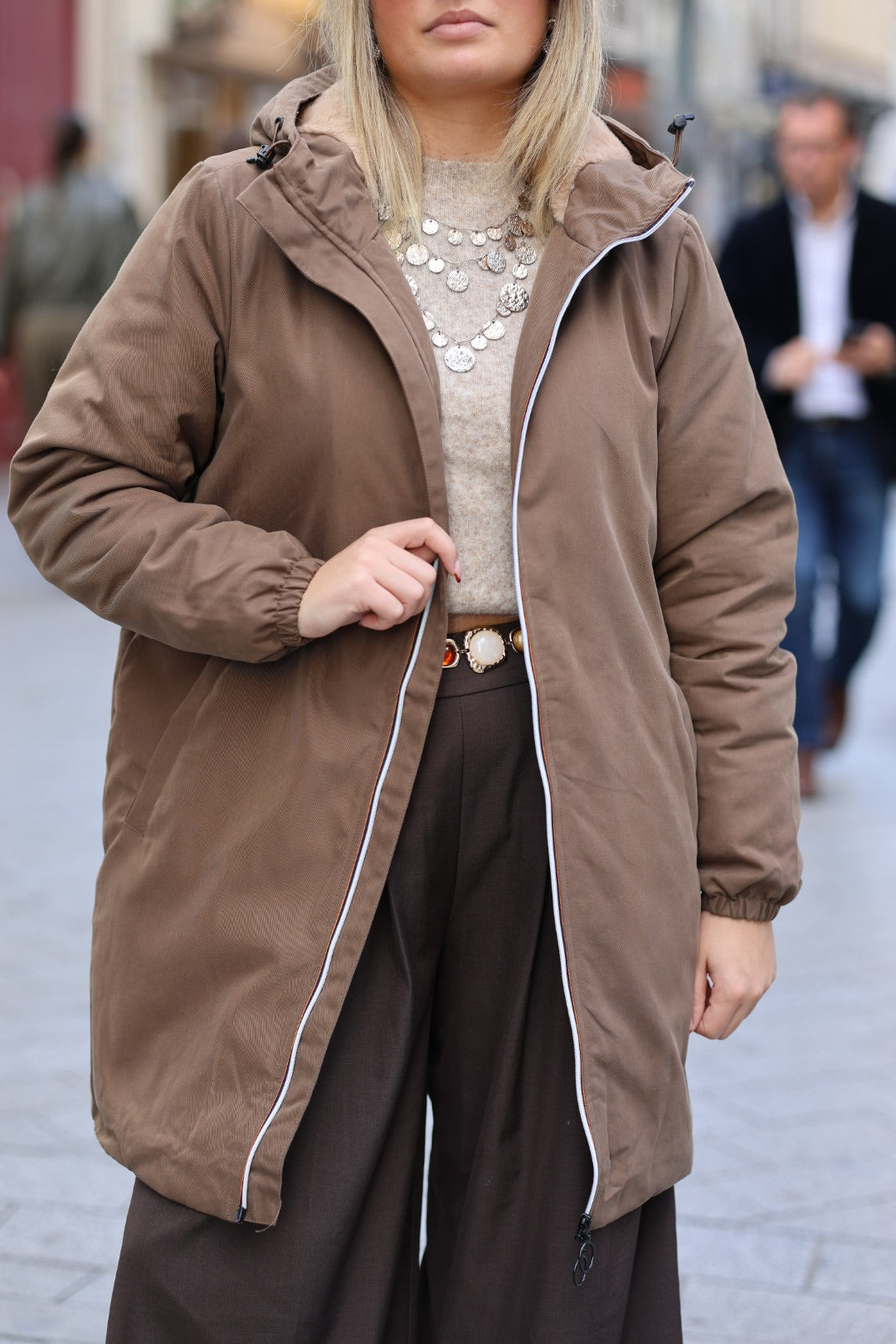 Parka longue