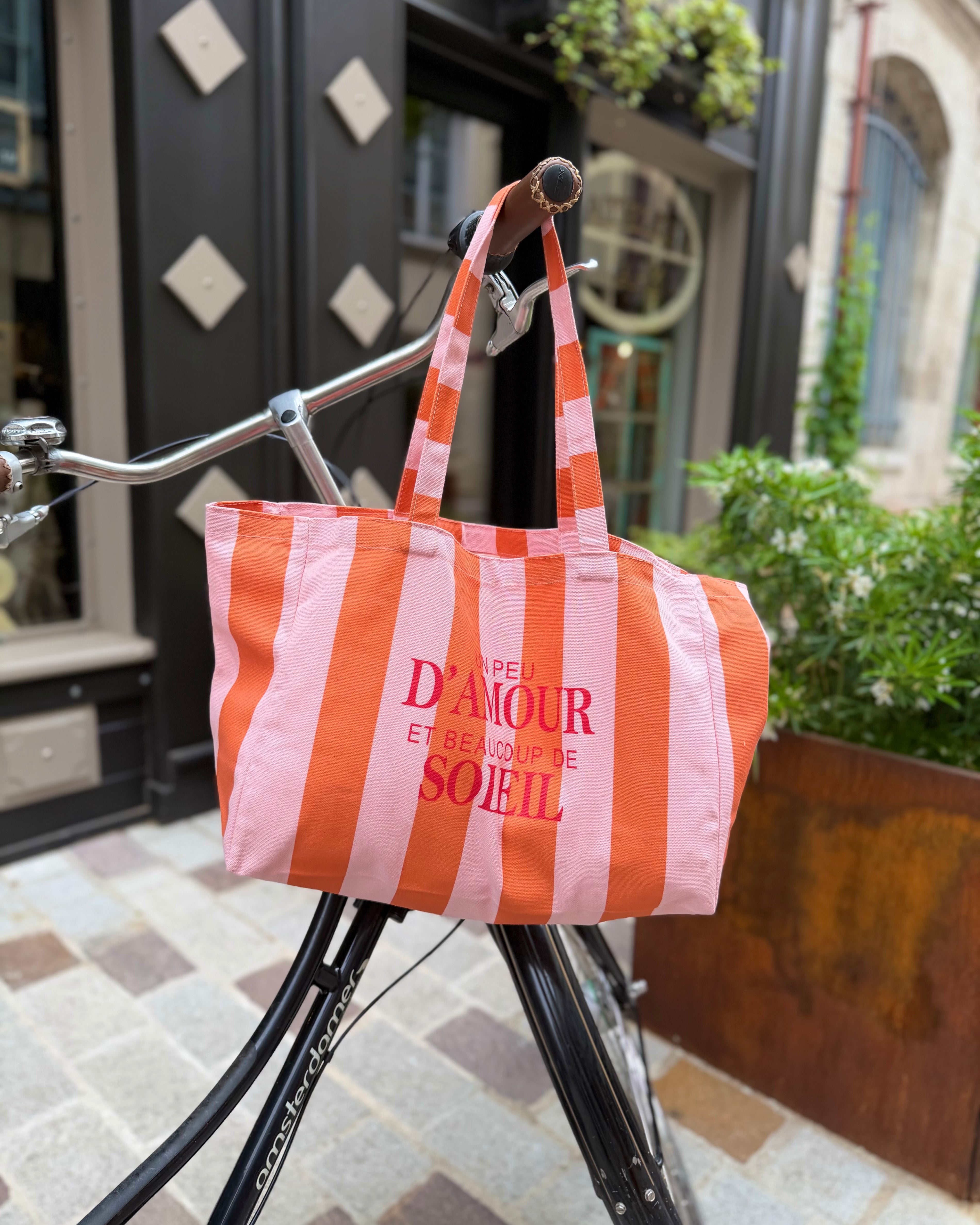 Tôte bag « AMOUR SOLEIL »