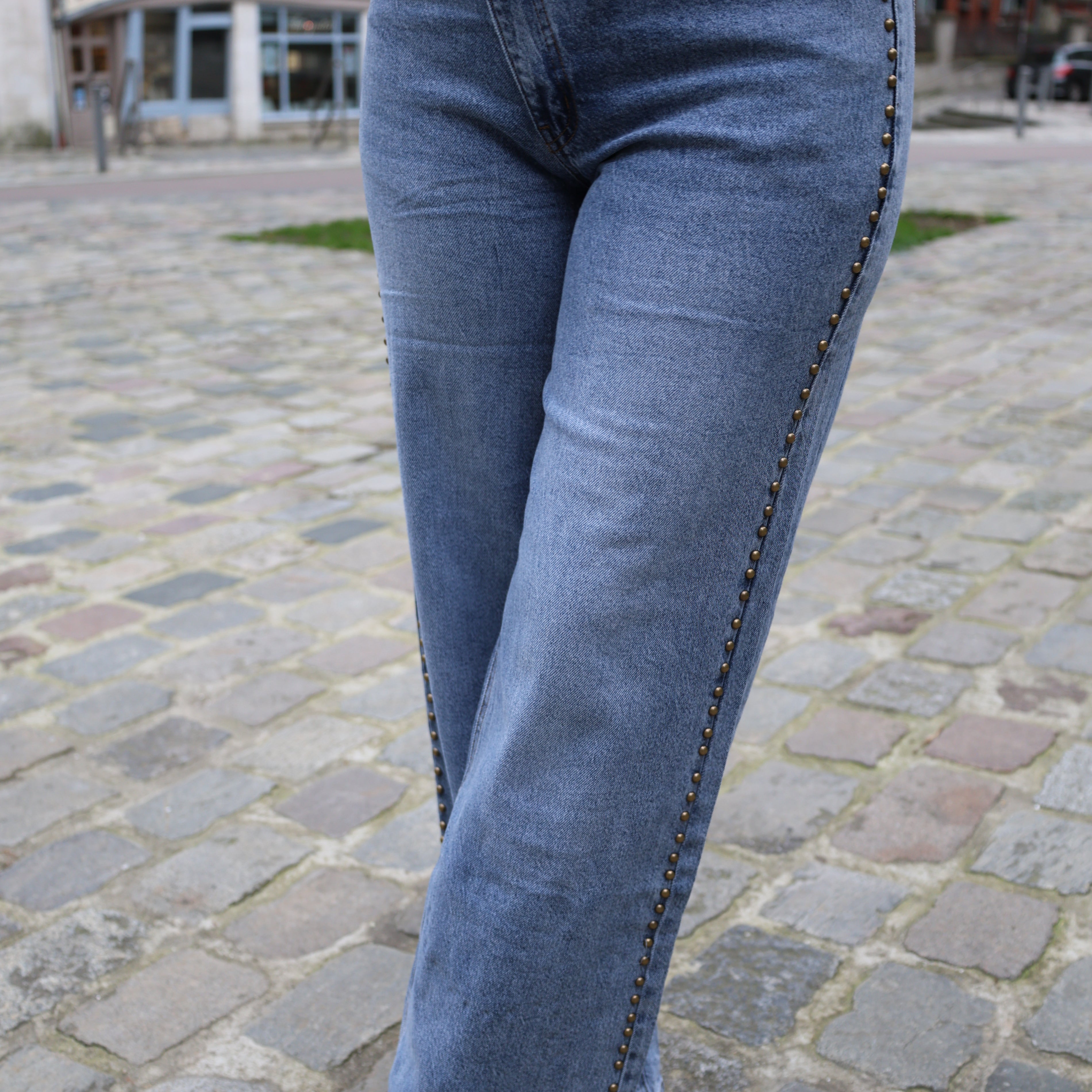 Jeans asymétrique