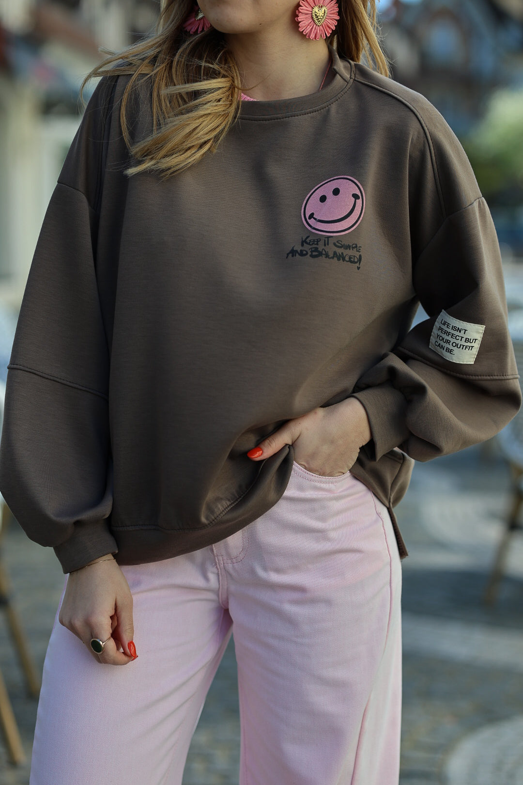 sweat smiley