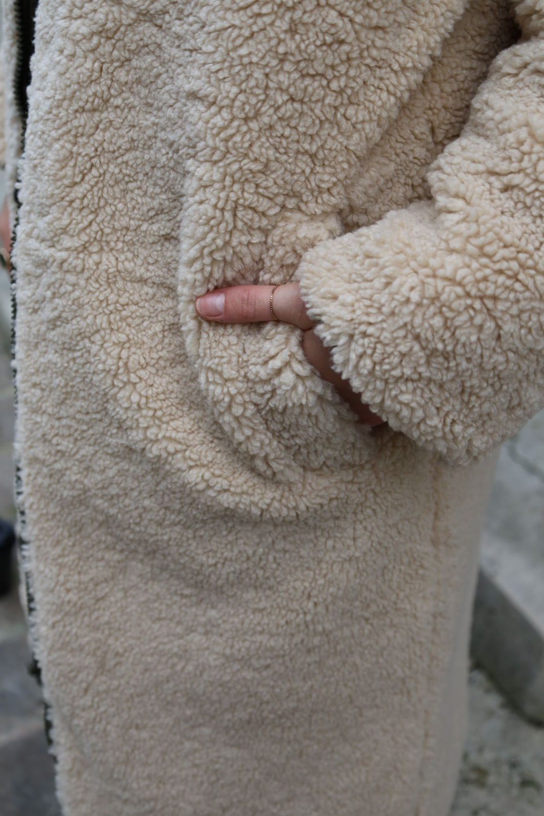 Doudoune réversible kaki