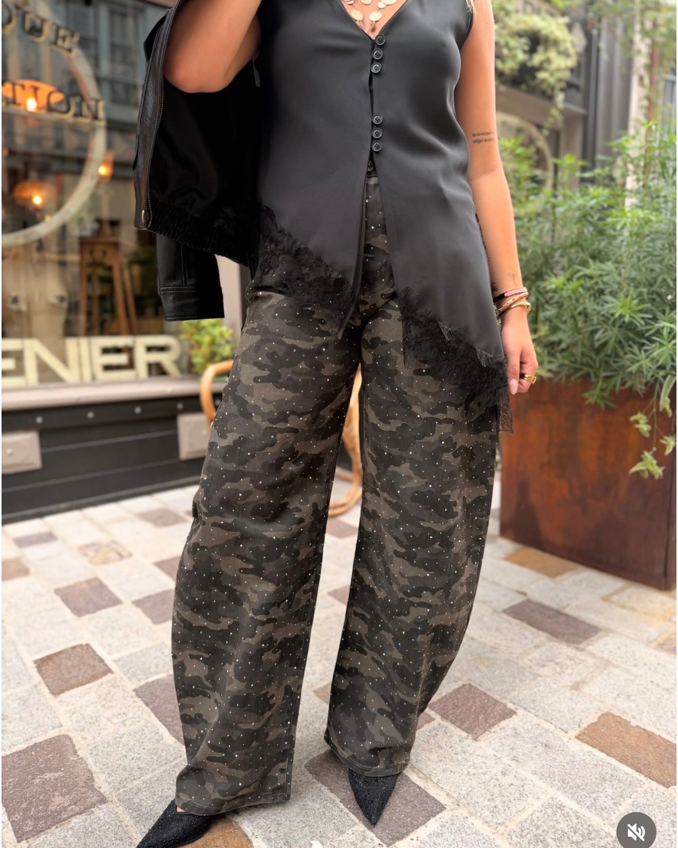 Jeans militaire