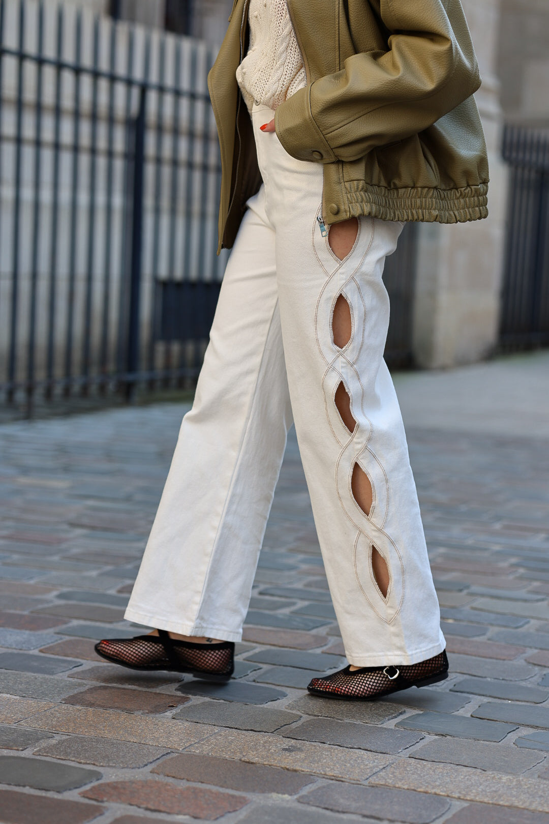 jeans ajouré "brandy"