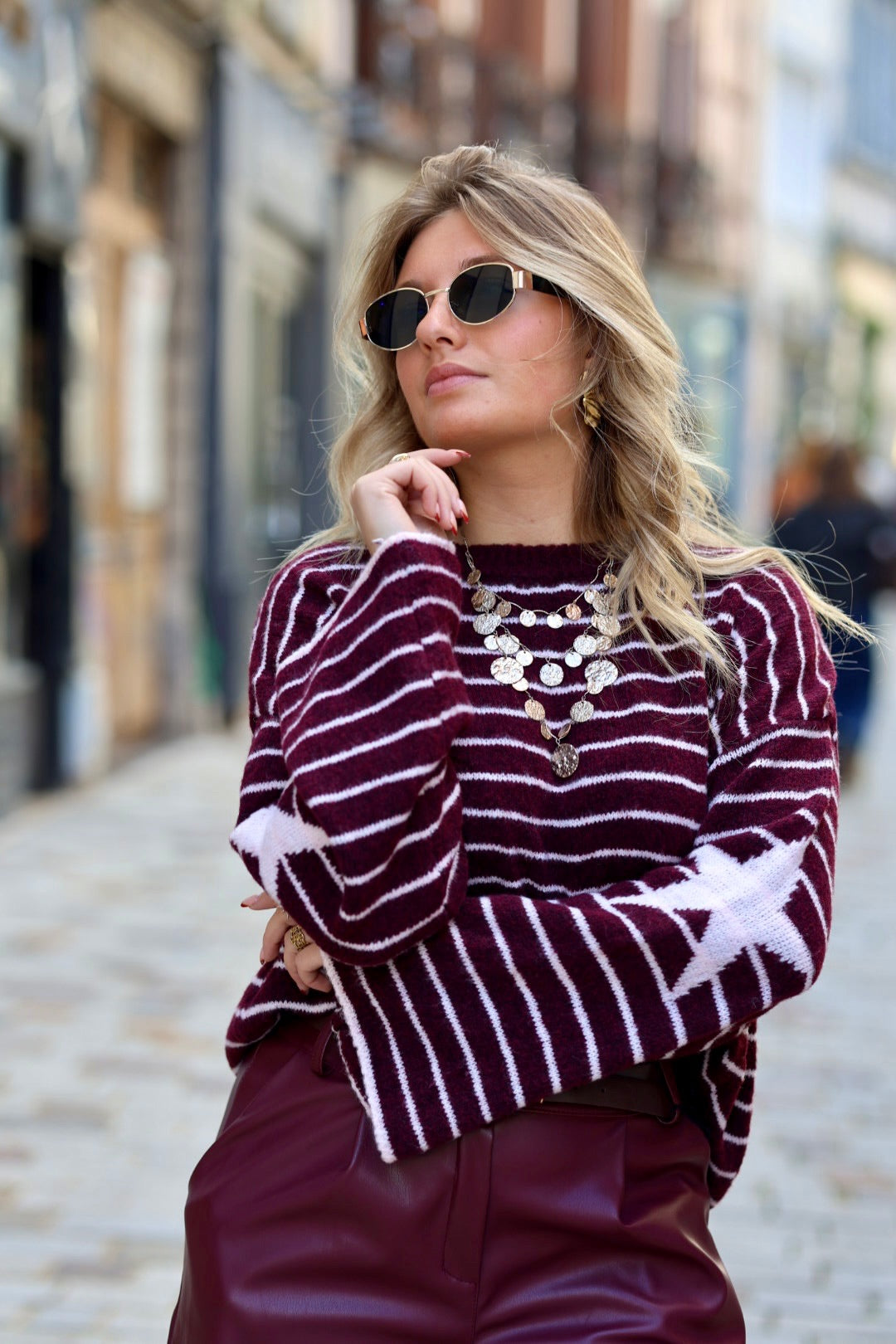 Pull à rayure "BONNIE"
