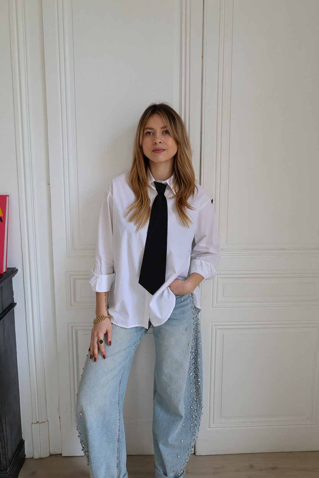 chemise cravate